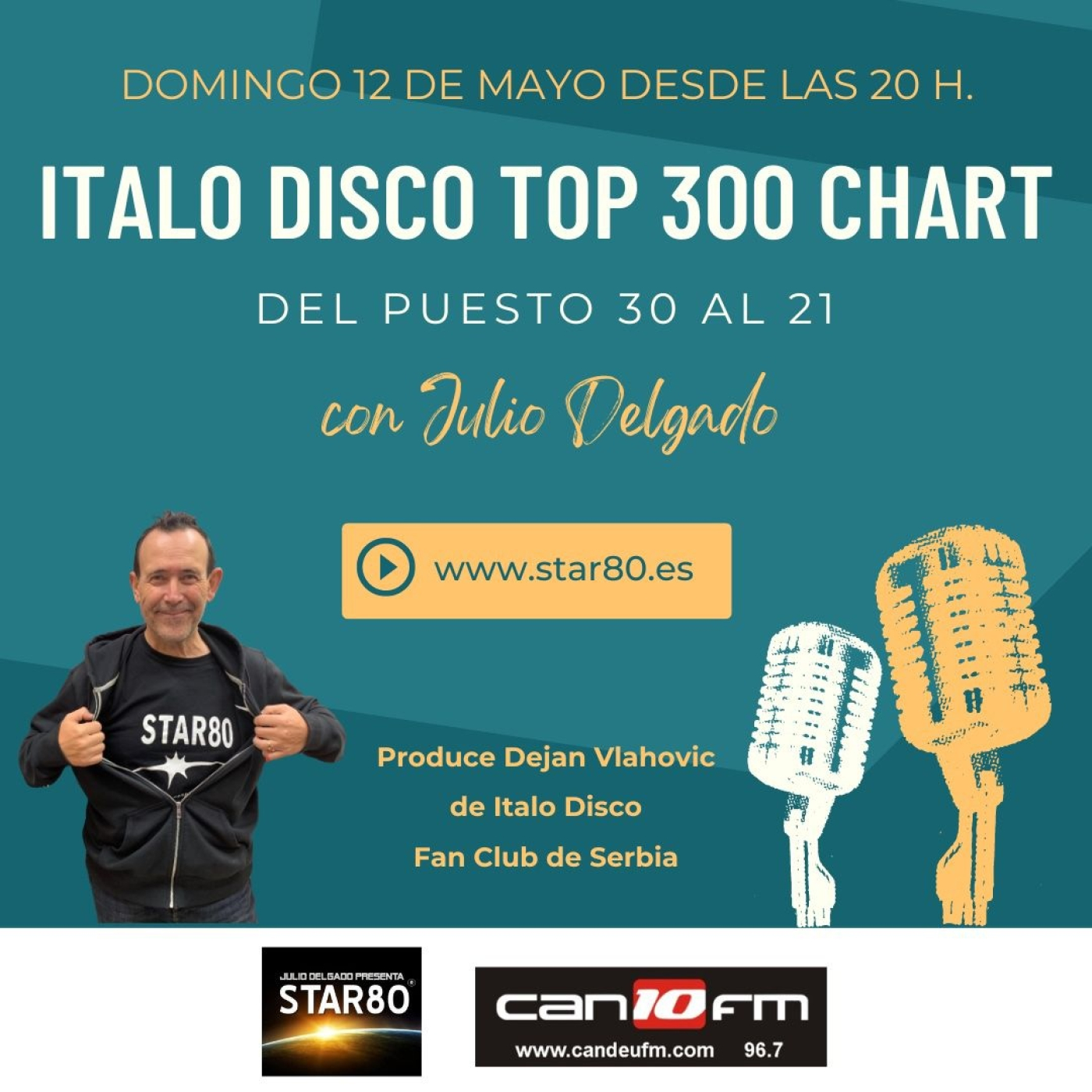 Italo Disco Top 300 Chart (30 - 21)