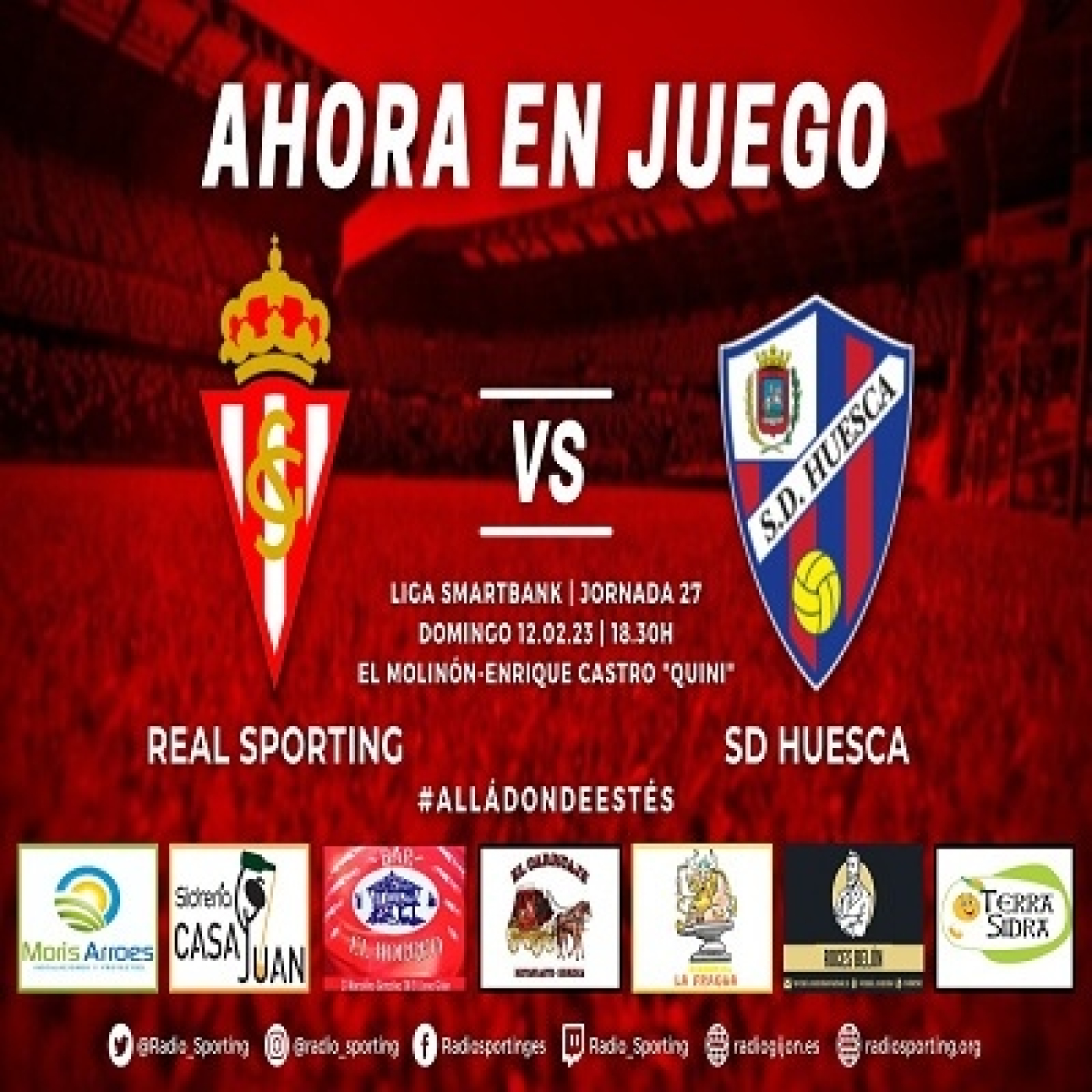 Ahora en juego jornada 27 #RealSportingHuesca #LaLigaSmartBank episode artwork