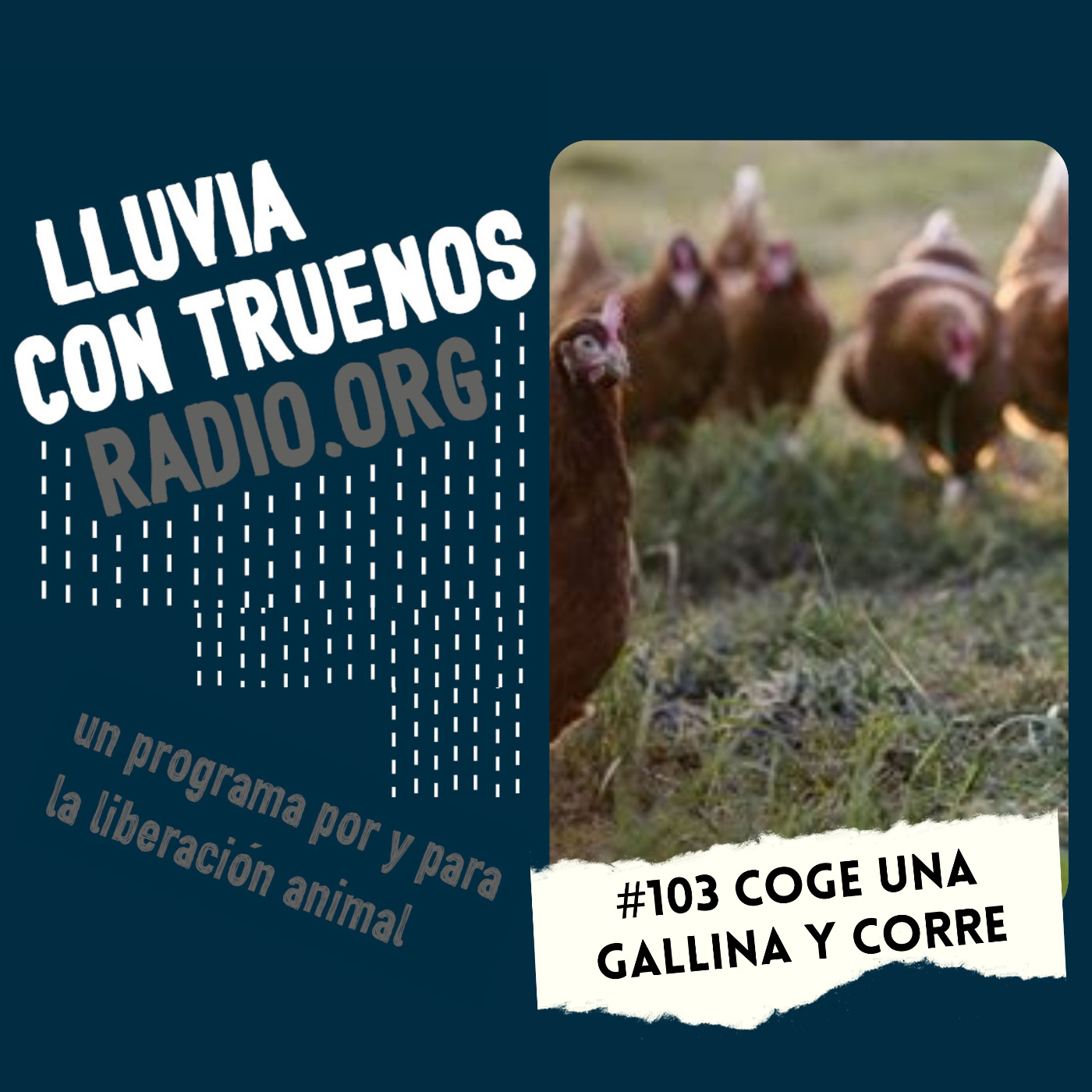 Lluvia con truenos radio