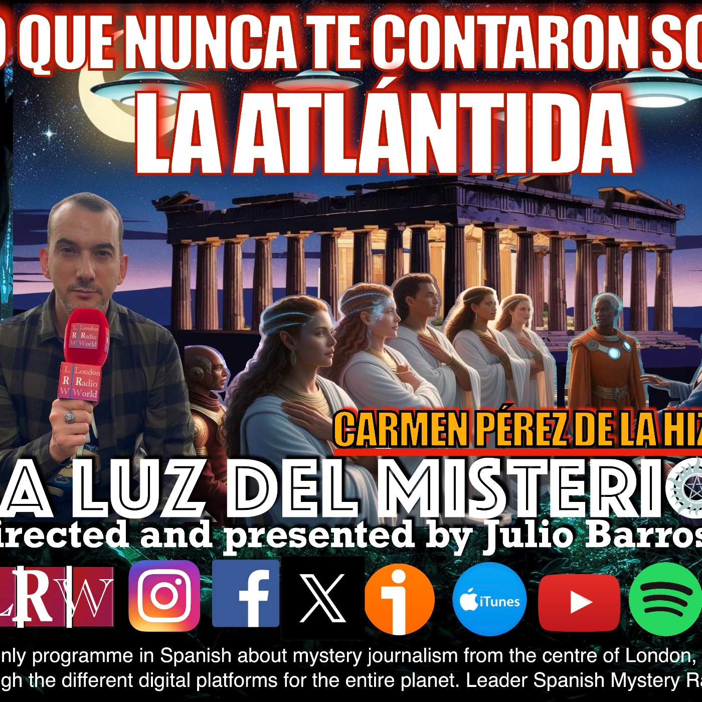 Lo que nunca te contaron sobre la Atlántida con Carmen Pérez de La Hiz