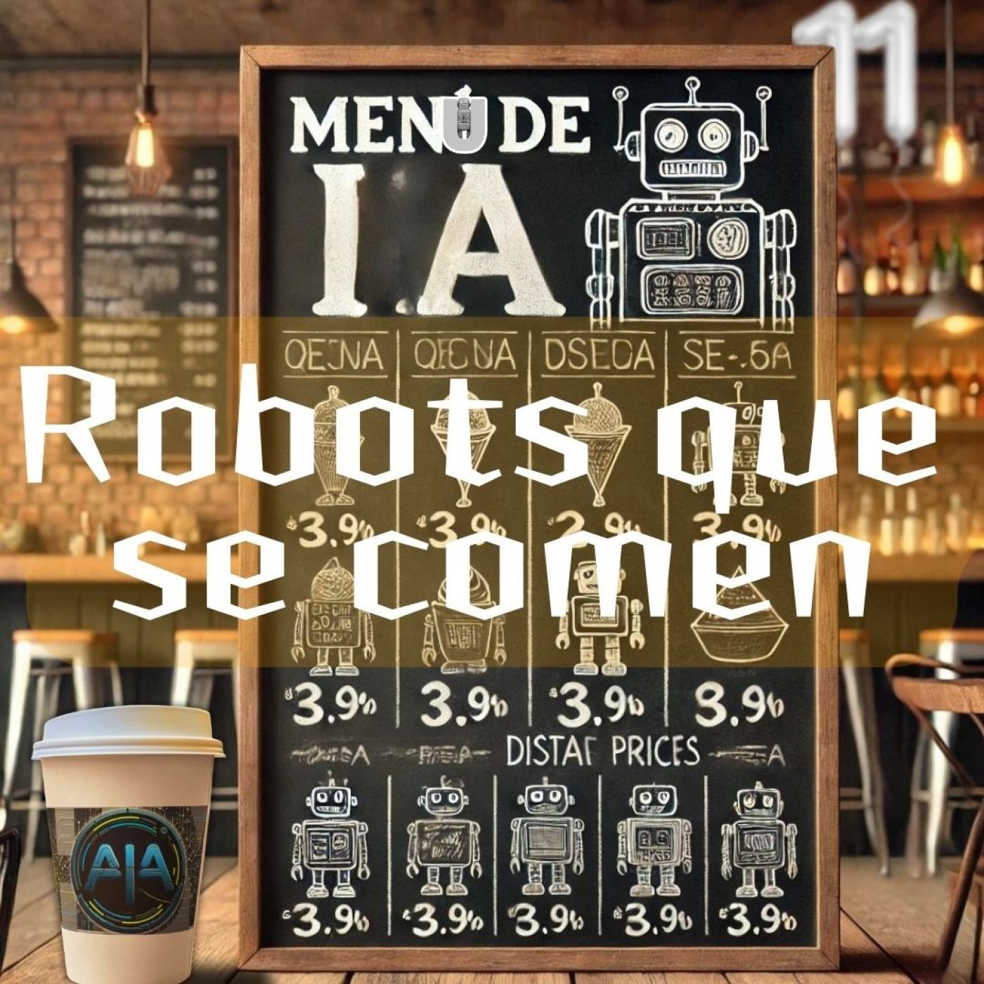 Menú de IA, Robots que se Comen y Chatbots que Hablarán episode artwork