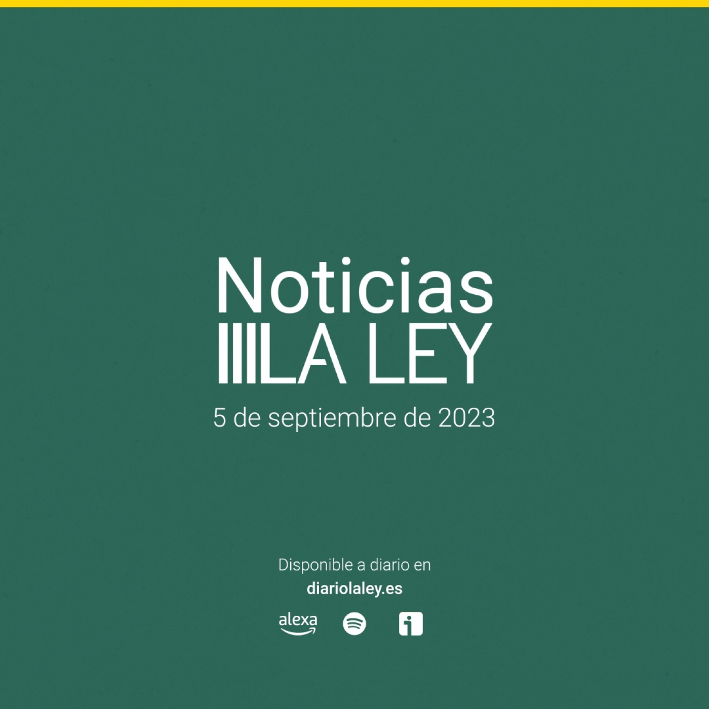 #NoticiasLALEY Martes 5 de septiembre episode artwork