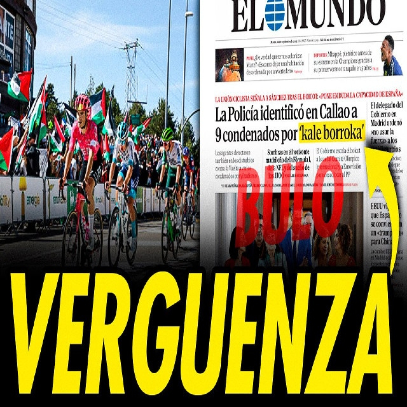 EL BULO DE LA KALE BORROKA YIHADISTA EN LA VUELTA