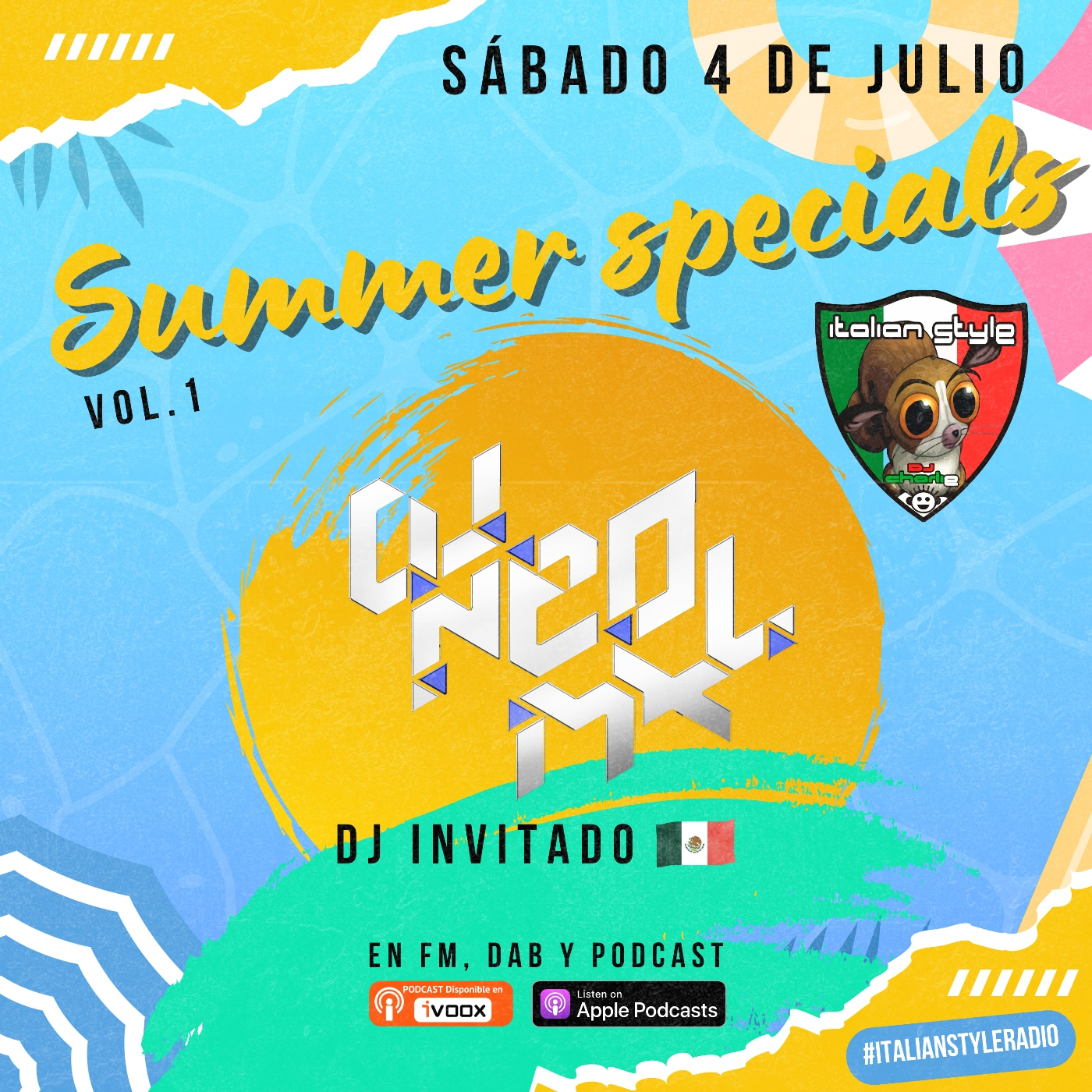 ITALIAN STYLE radio show 1045 04-07-2026 episode artwork