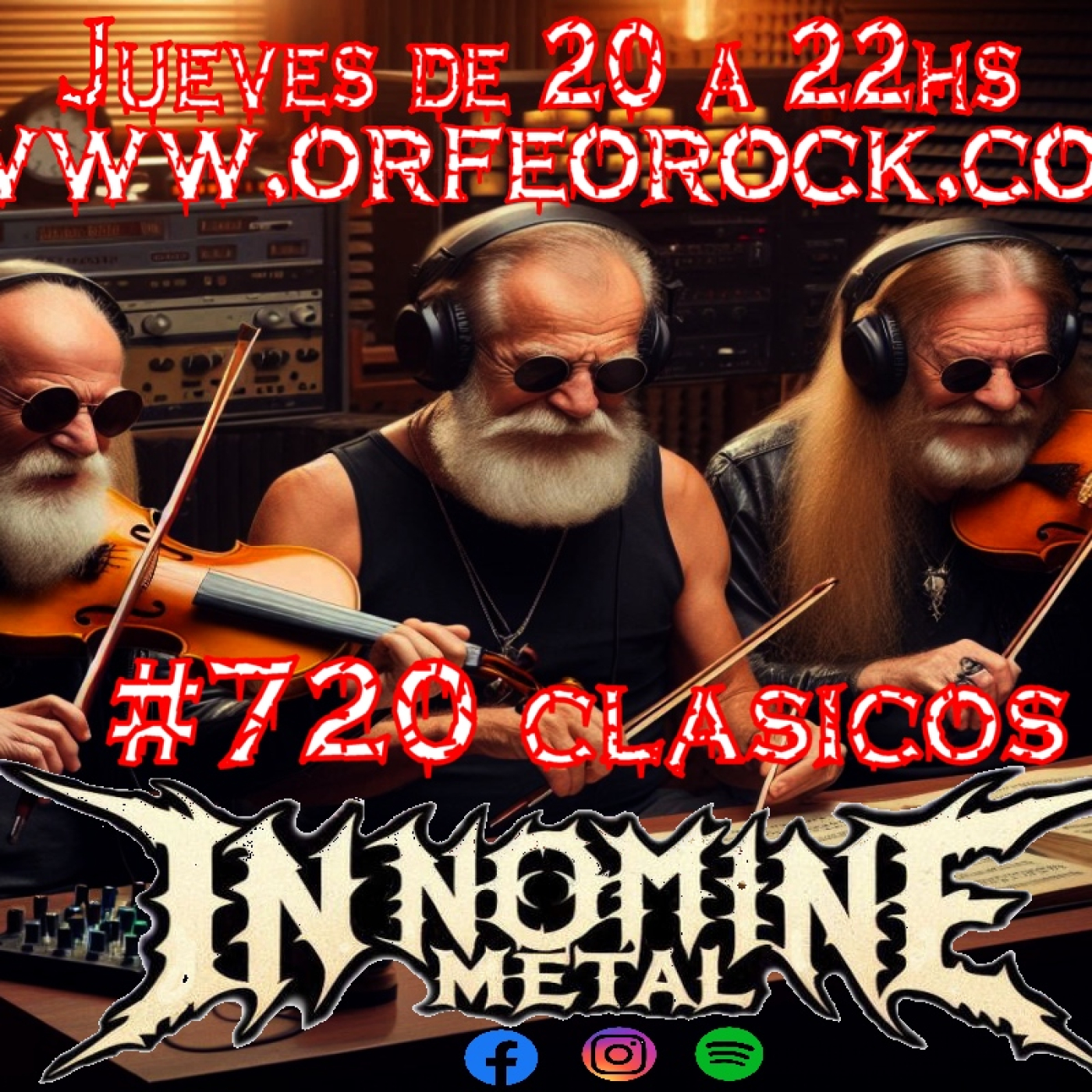 In Nomine Metal 720 - 28-11-2024 Clásicos episode artwork
