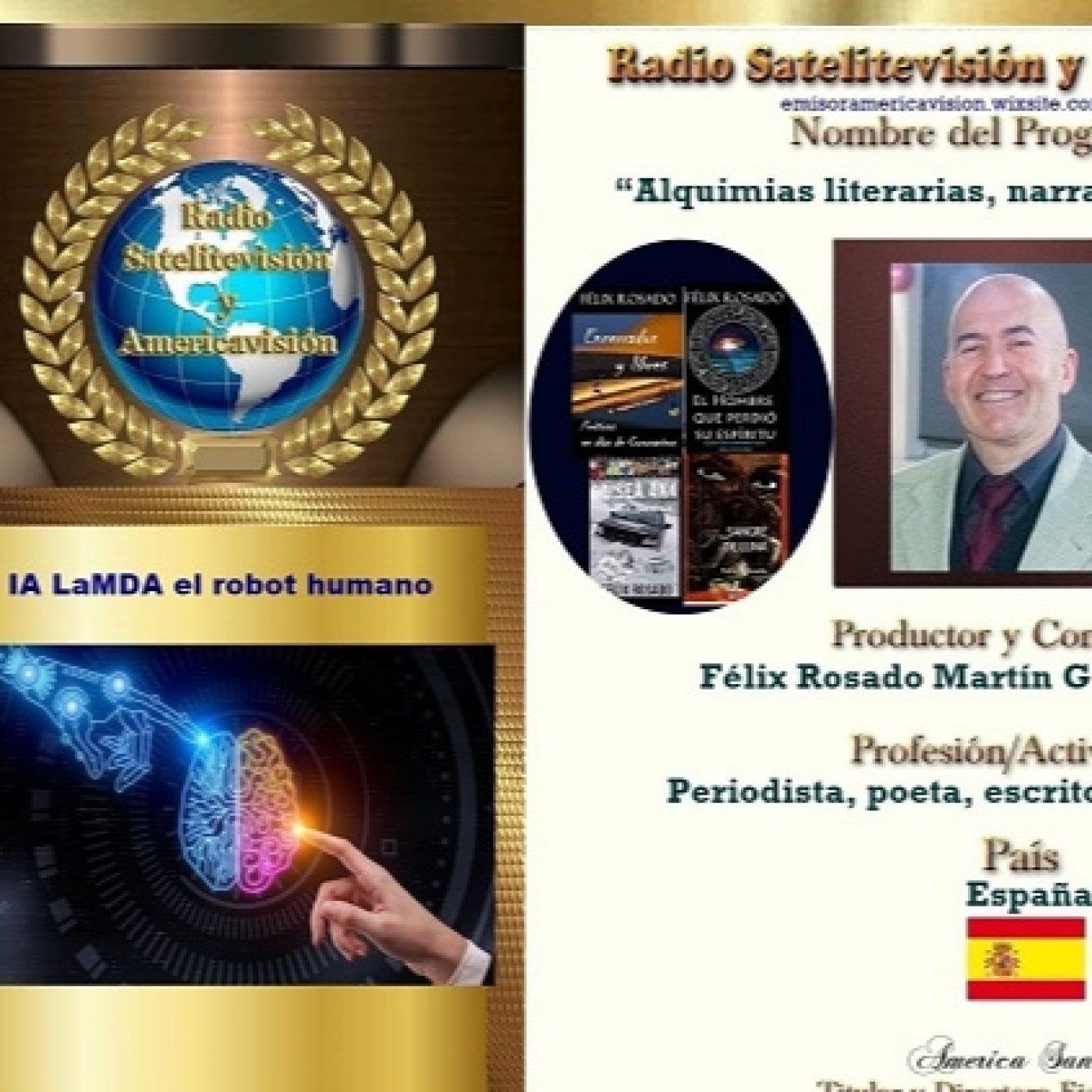 Alquimias literarias de Félix Rosado