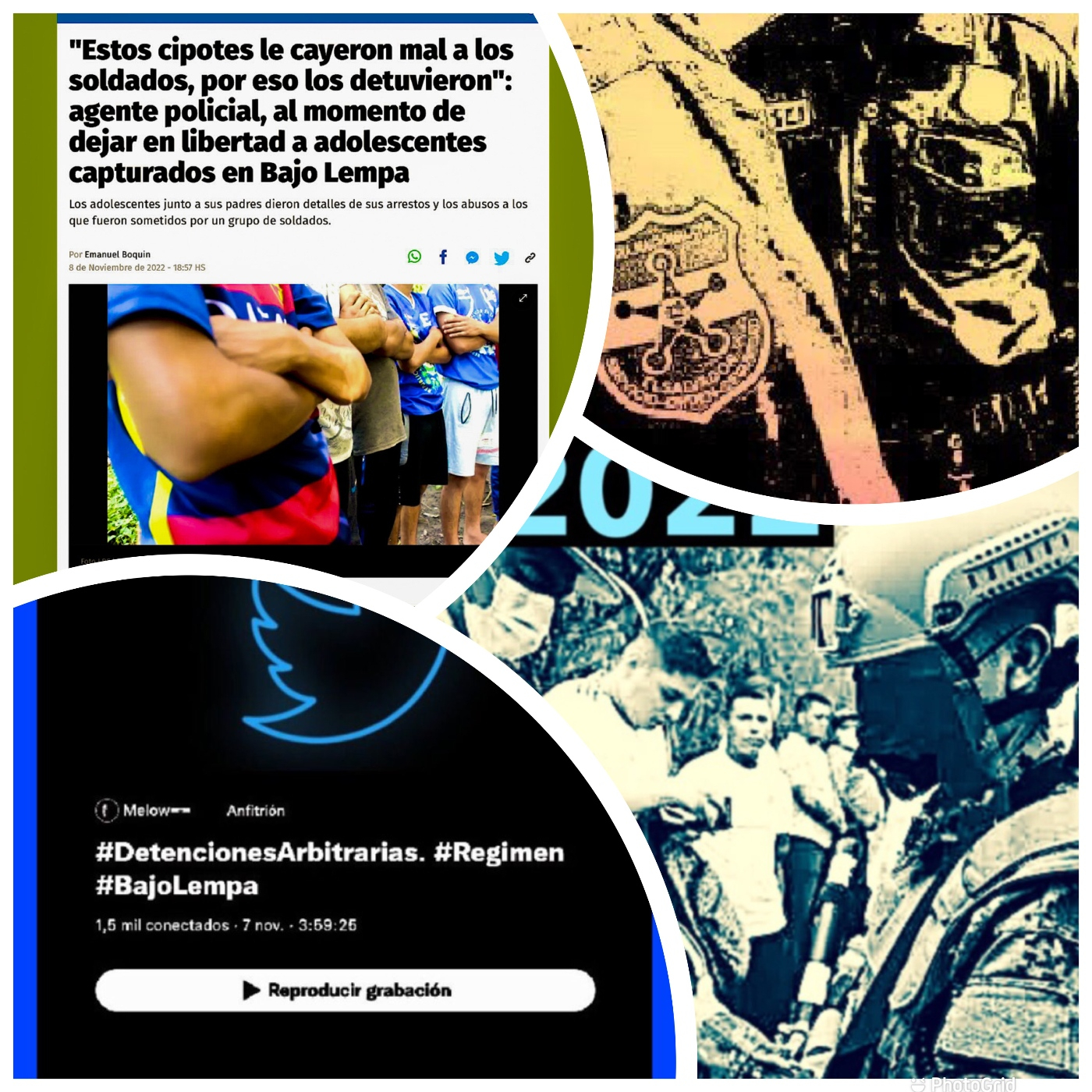 (1) DENUNCIA DETENCIONES ARBITRARIAS EL SALVADOR / SPACE TW / 06NOV22 episode artwork