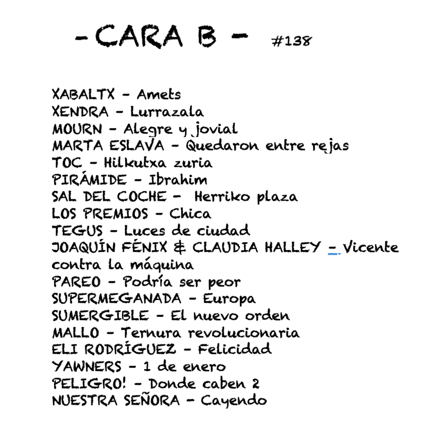 Cara B - 138