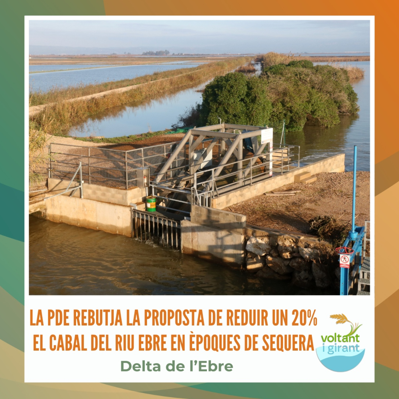 La PDE rebutja la proposta de reduir un 20% el cabal del riu Ebre en èpoques de sequera episode artwork
