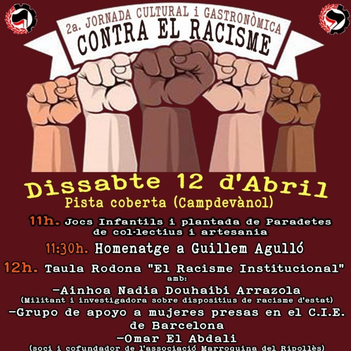 La taula rodona d'aquest any estarà focalitzada en el racisme institucional episode artwork