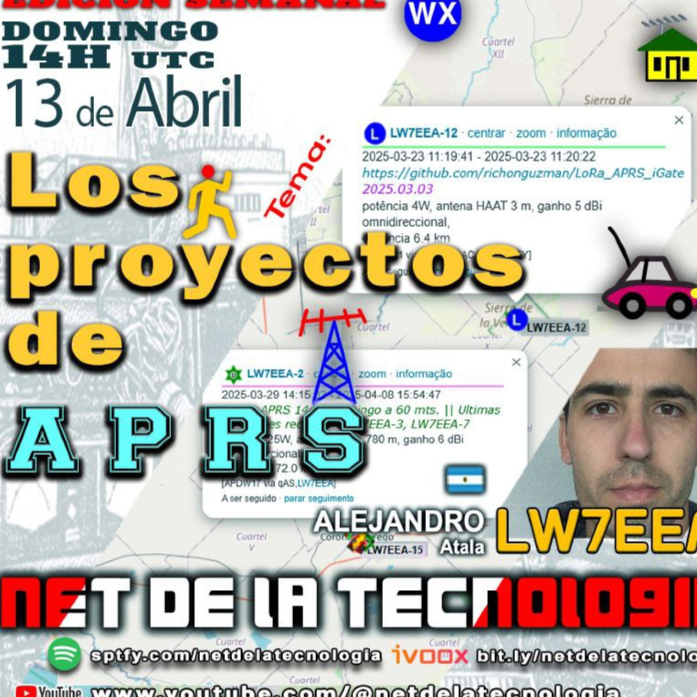 #488 Los proyectos de aprs de LW7EEA Alejandro