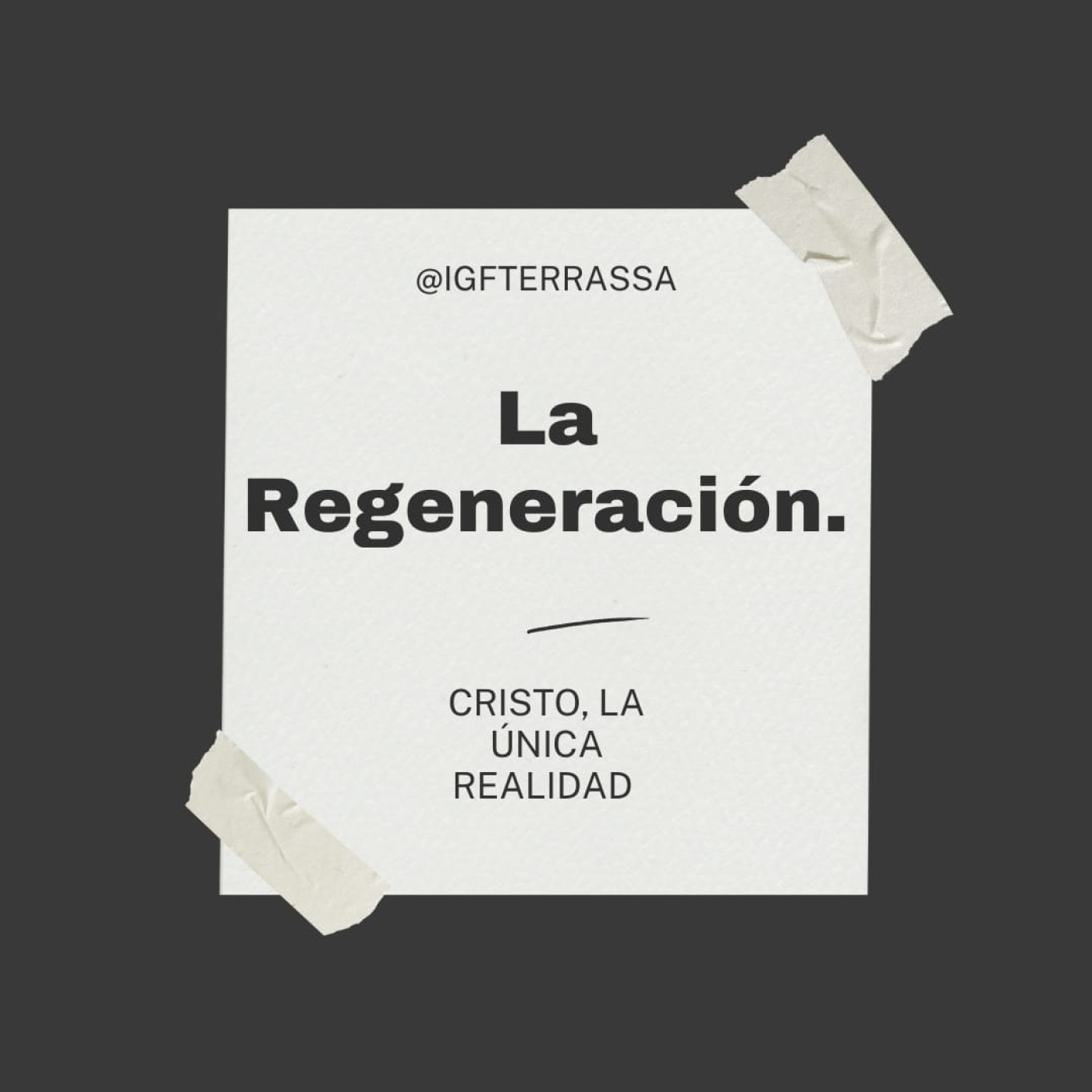La regeneración (Cristo, la única realidad 17) - Pastor Kenneth Solá episode artwork