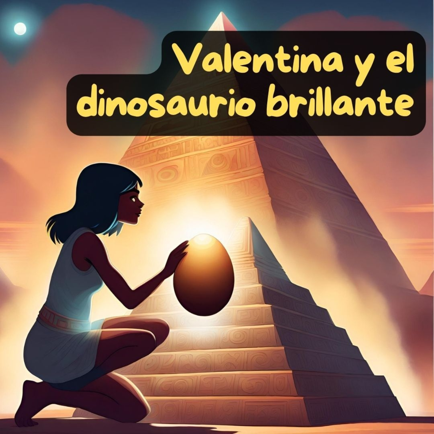 Valentina y el dinosaurio brillante