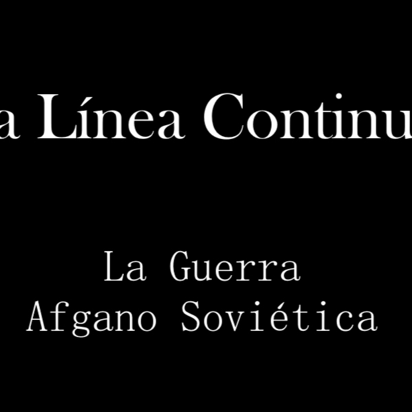 La guerra afgano soviética y la respuesta global episode artwork