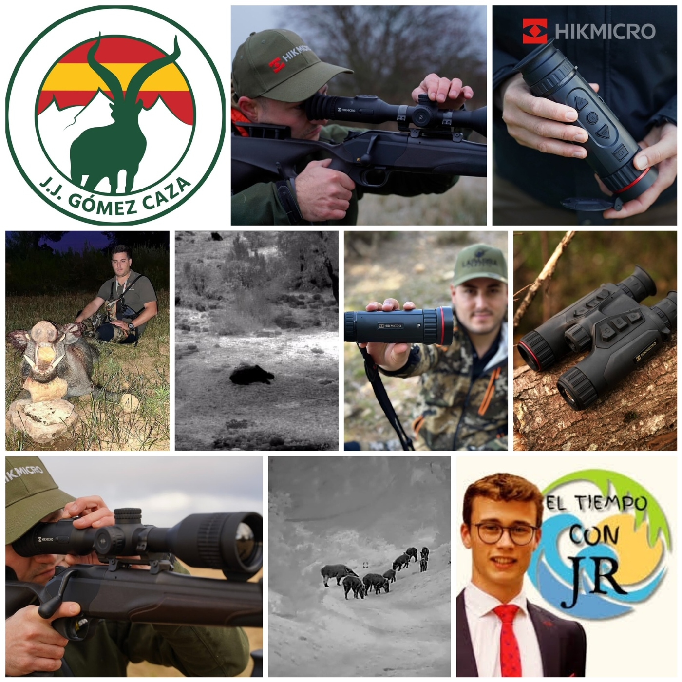EL MORRAL DEL CAZADOR 05-07-2024 PROG 383 "CAZANDO JABALIES POR DAÑOS CON VISION TÉRMICA CON JJ GÓMEZ CAZA Y HIKMICRO"