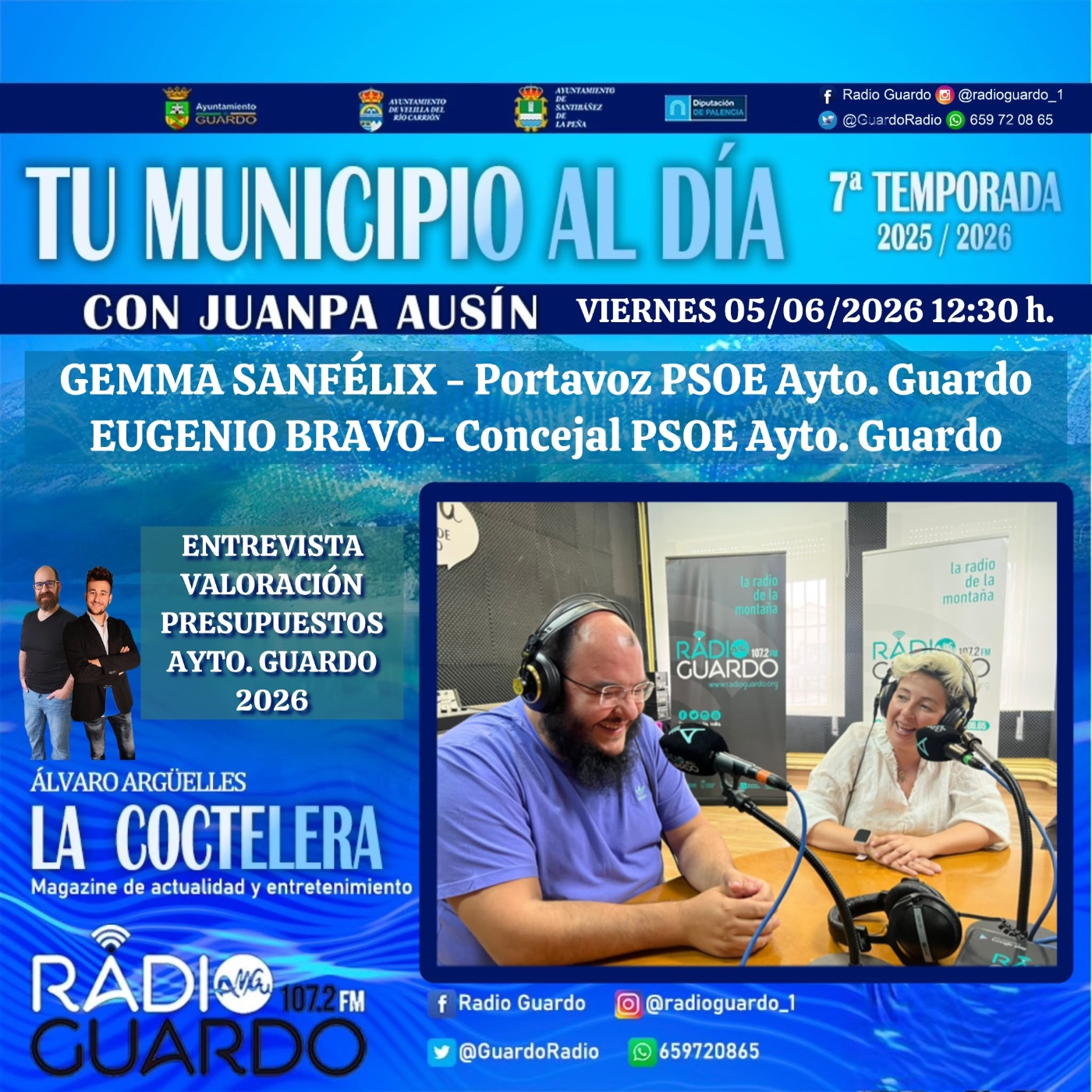 Radio Guardo, La Coctelera, Tu municipio al día , 5 Junio 2026 episode artwork