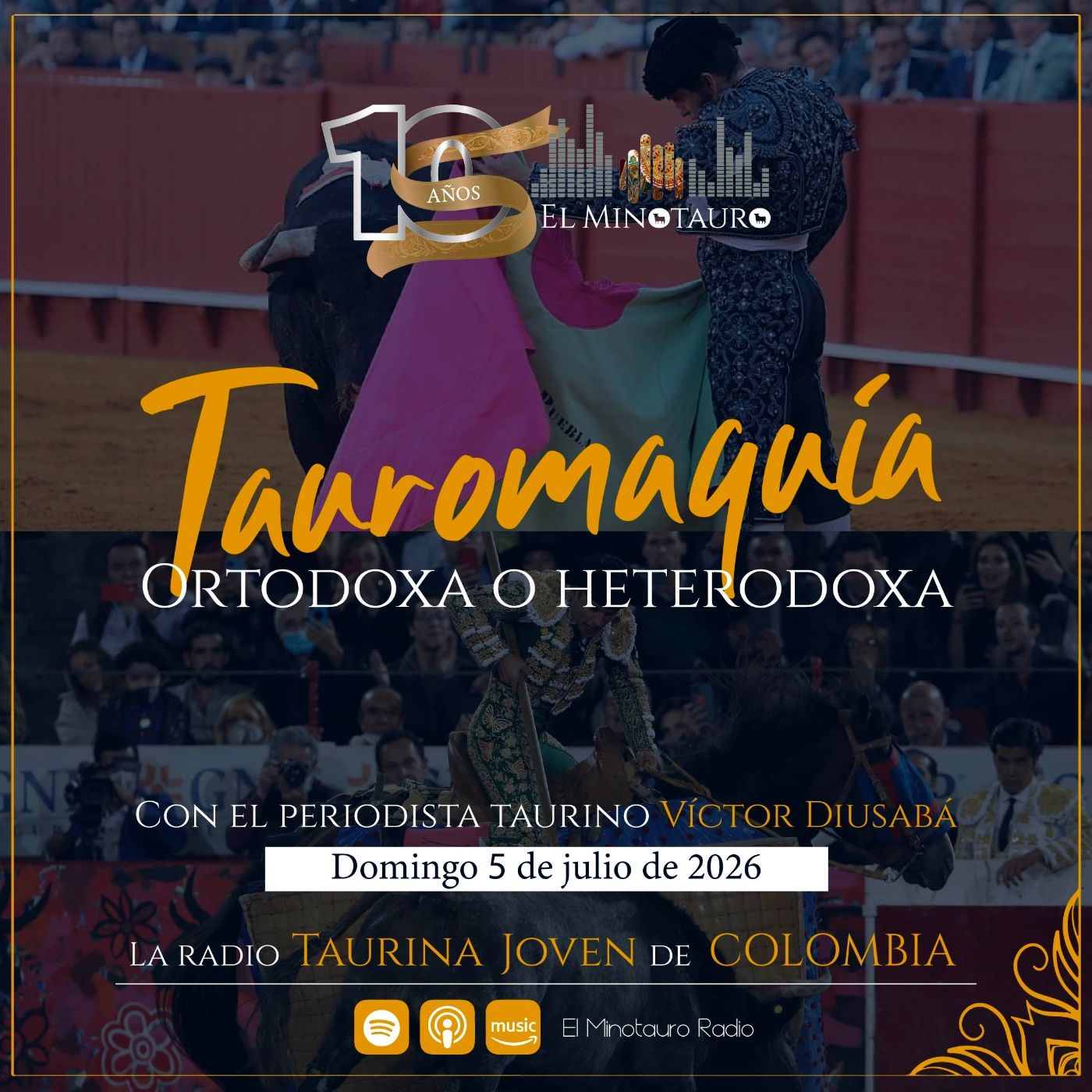 El Minotauro Radio (La tauromaquia ortodoxa y heterodoxa) 2026-07-05 episode artwork