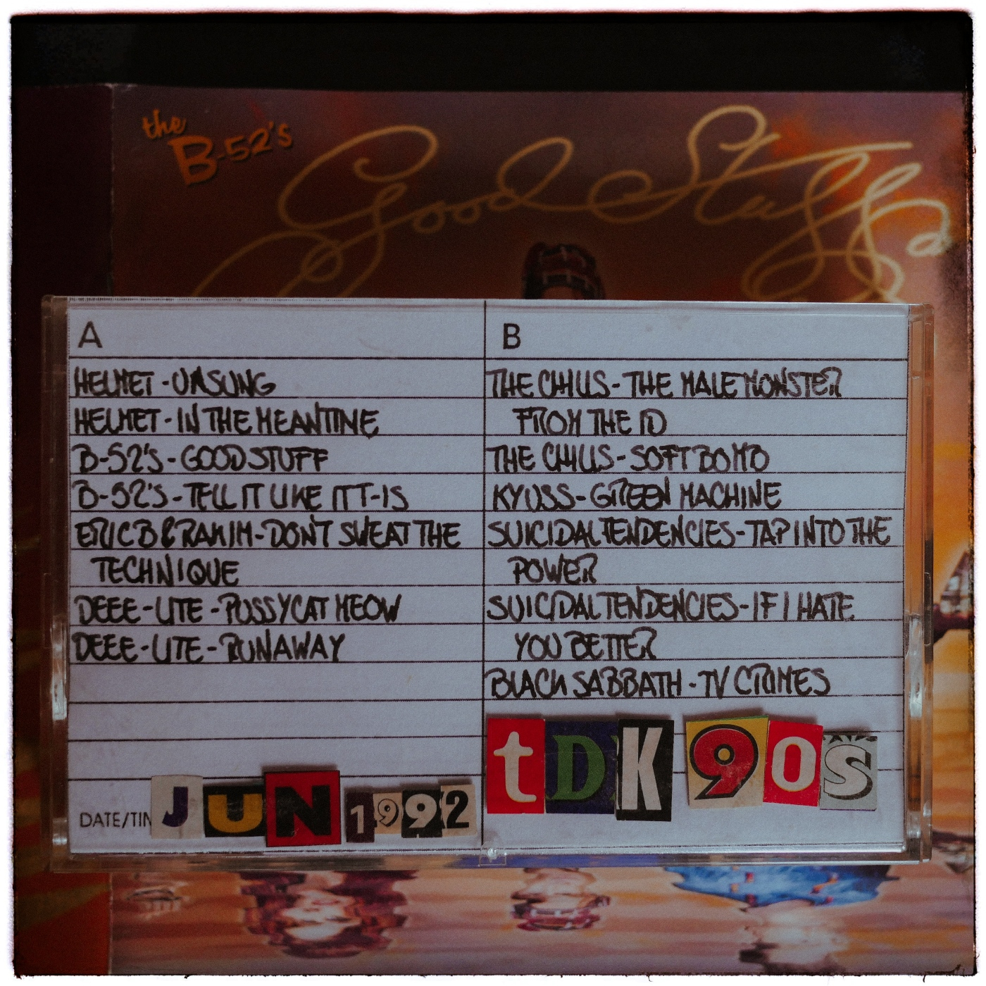 TDK 90s #111 - Junio 1992 (Helmet - B-52's - Kyuss) episode artwork