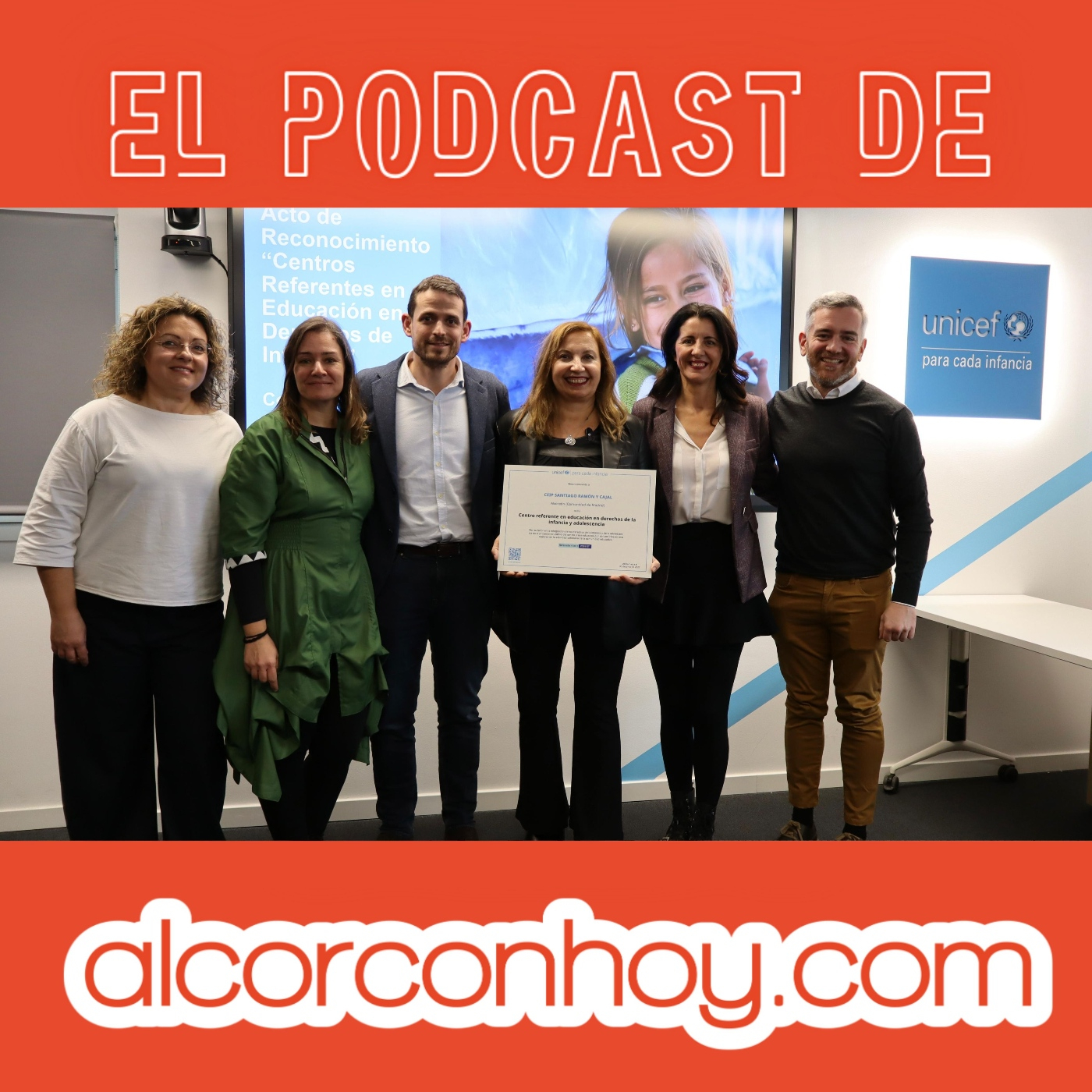 El CEIP Ramón y Cajal, premio UNICEF como centro referente en derechos de la infancia en Alcorcón: podcast alcorconhoy episode artwork