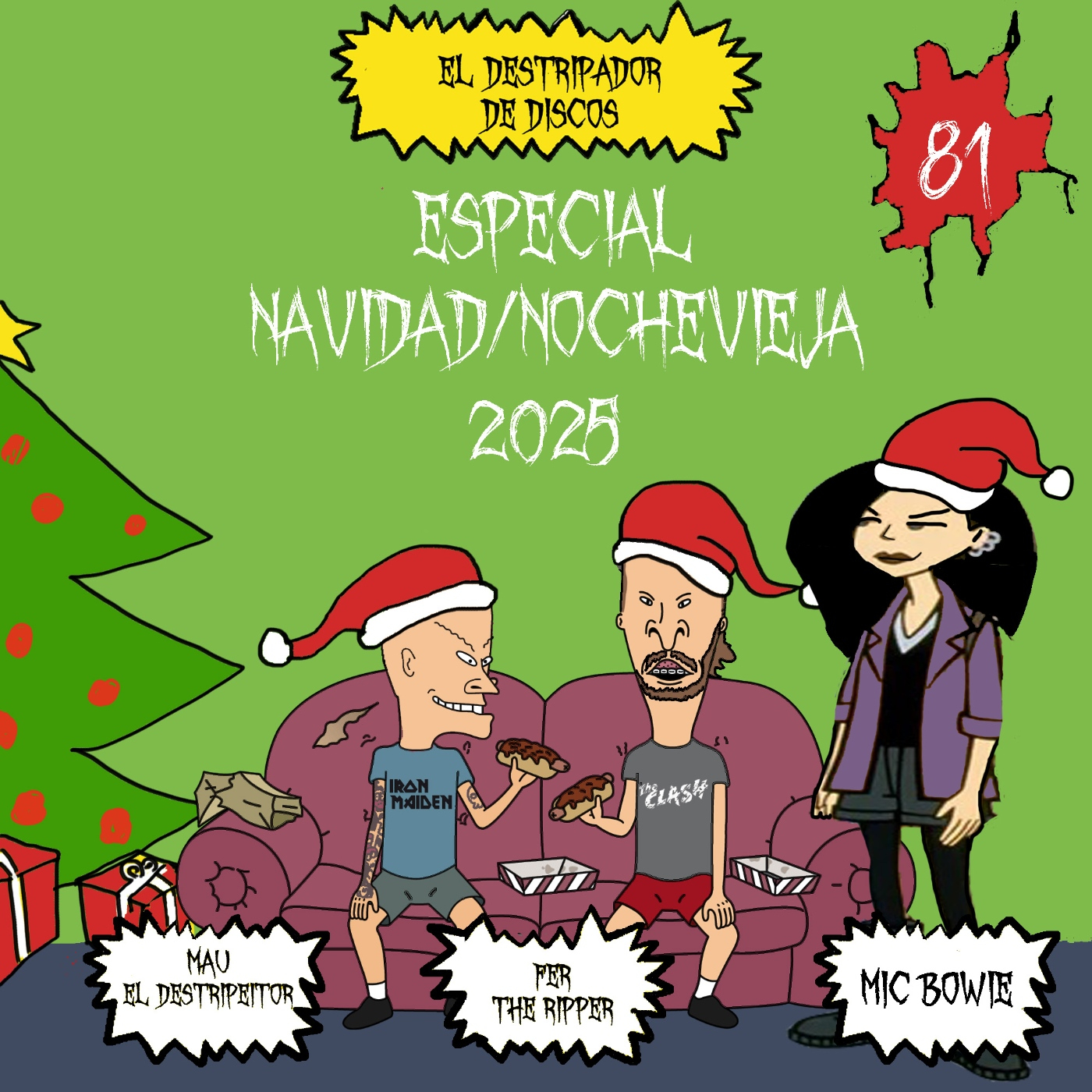 81# El Destripador De Discos "ESPECIAL NAVIDAD/ NOCHE VIEJA 2025"