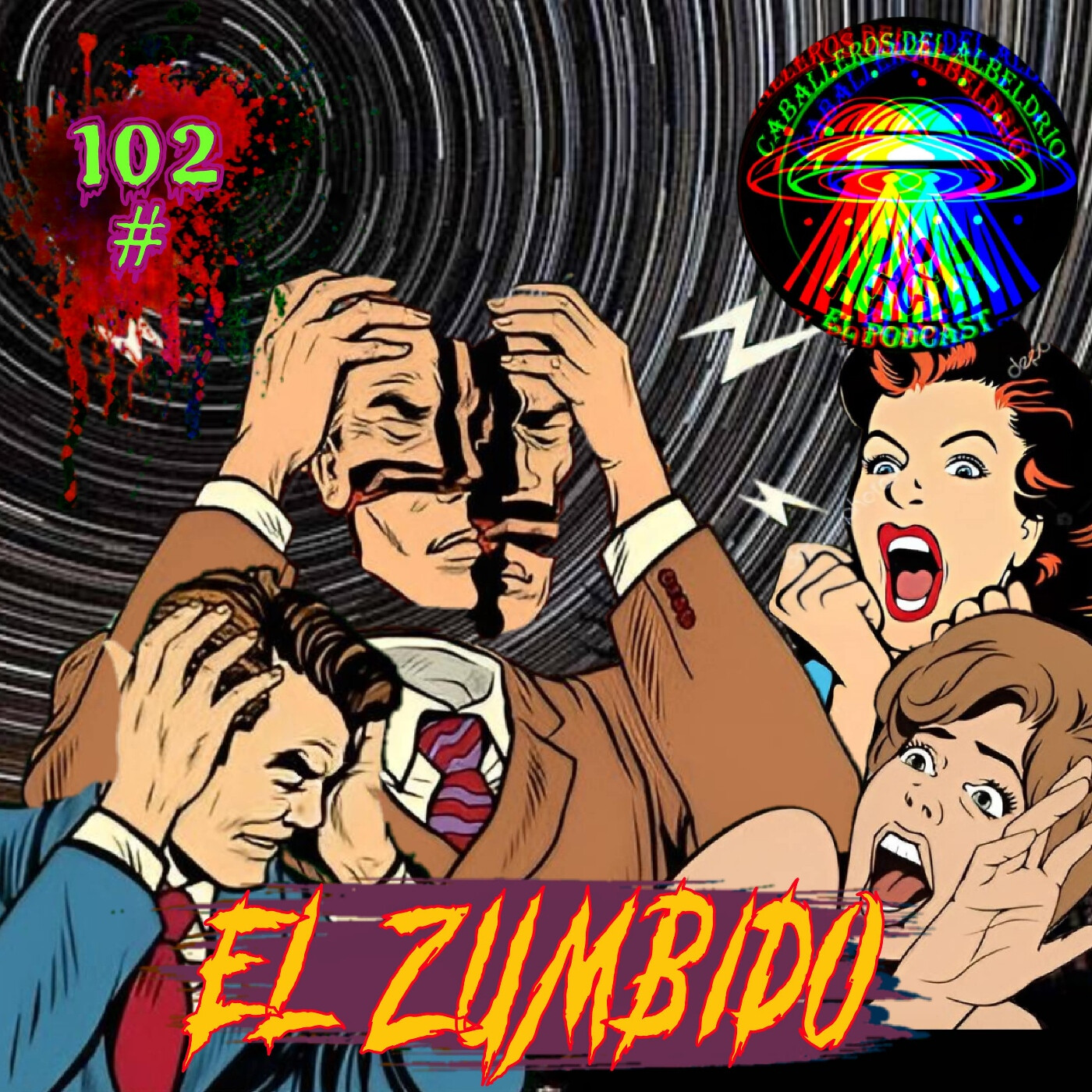 C102: El Zumbido "The Hum" "Las Trompetas del Apocalipsis" episode artwork