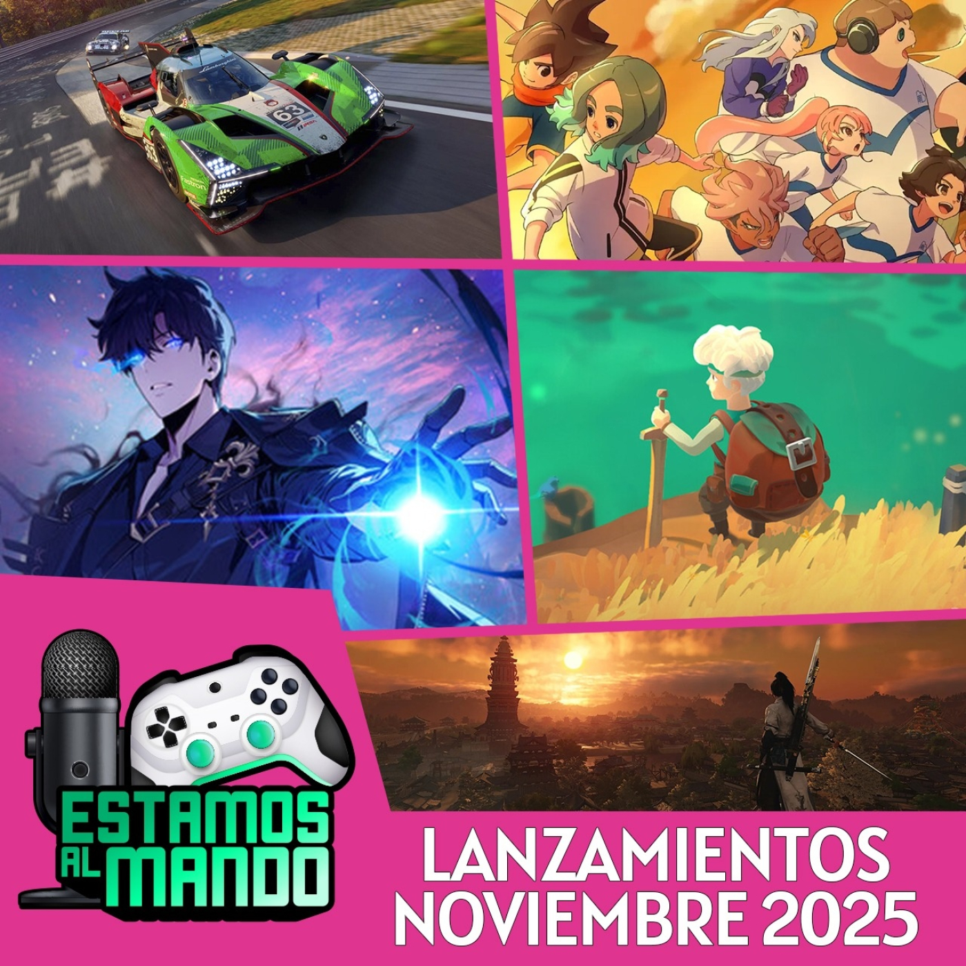 EAM 8-25 -Lanzamientos- Los lanzamientos de Noviembre de 2025