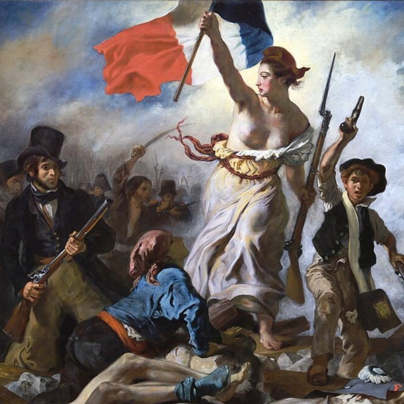 Episodio 55 (T2). La libertad guiando al pueblo. Eugene Delacroix. episode artwork