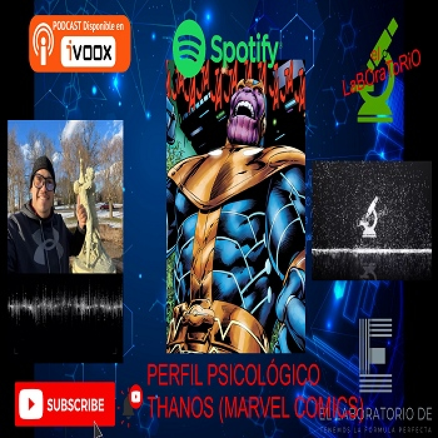 EL LABORATORIO PRESENTA - PERFIL PSICOLOGICO - 06 - THANOS ( MARVEL COMICS) episode artwork
