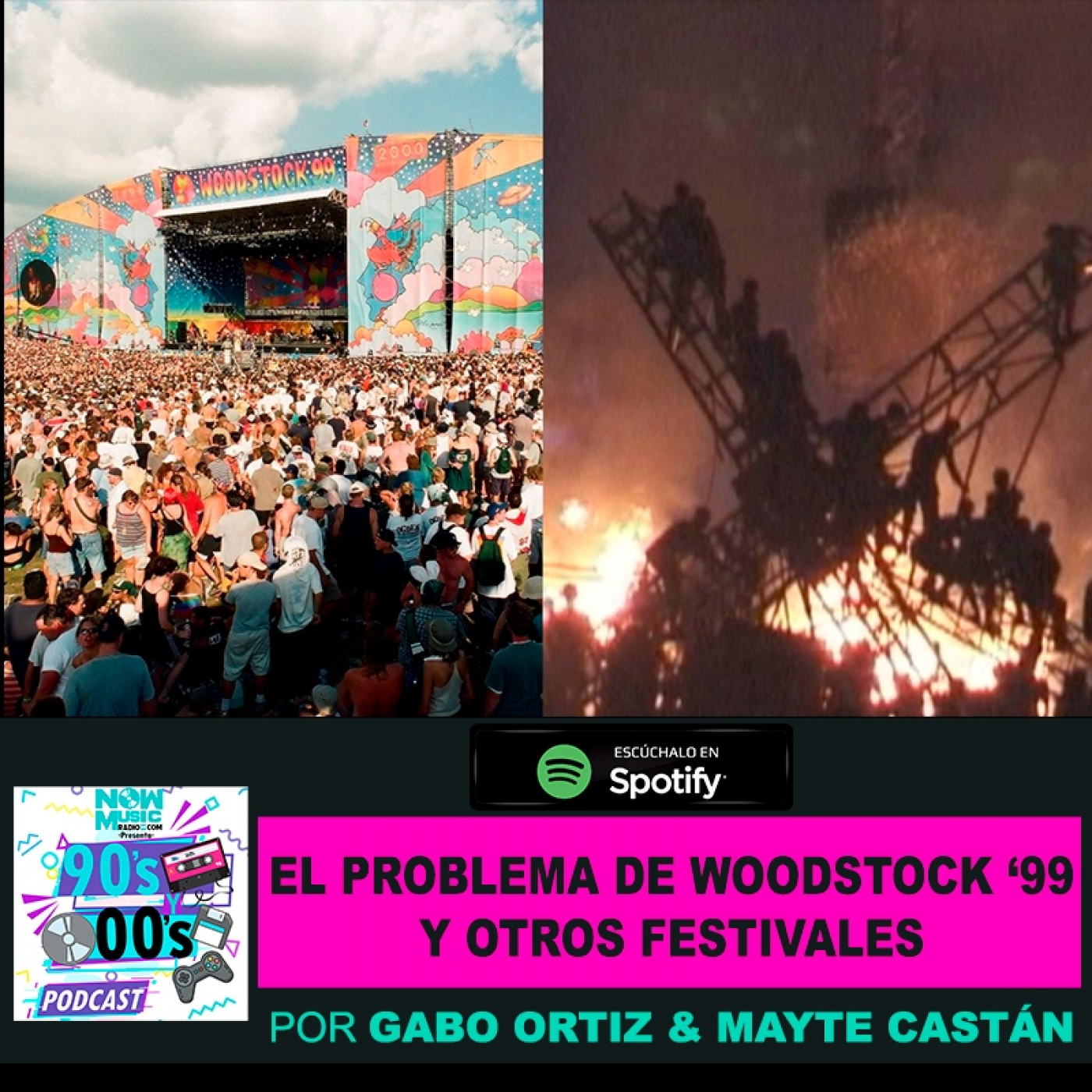 El problema de Woodstock '99 y otros conciertos