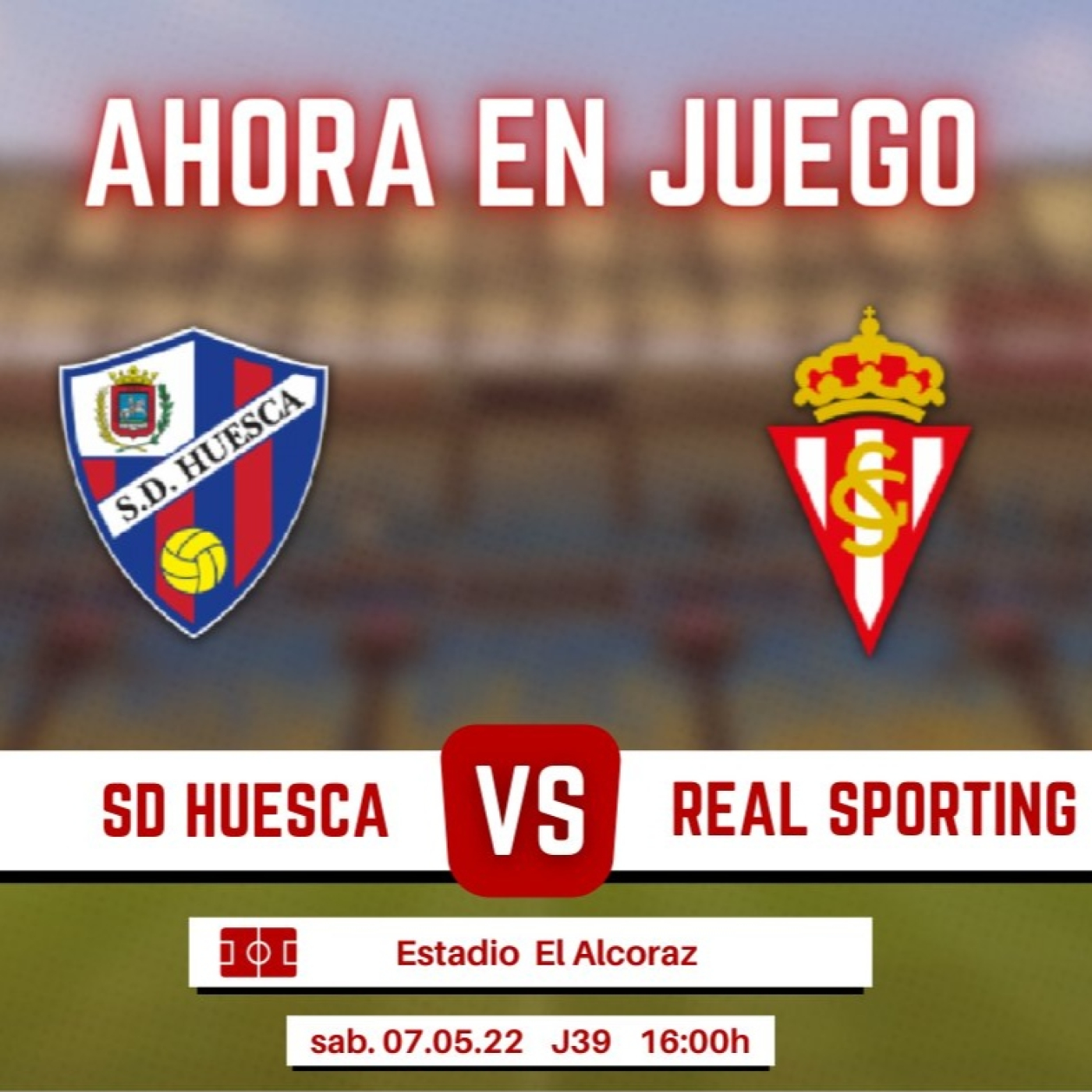 Ahora en juego jornada 39 #HuescaRealSporting episode artwork