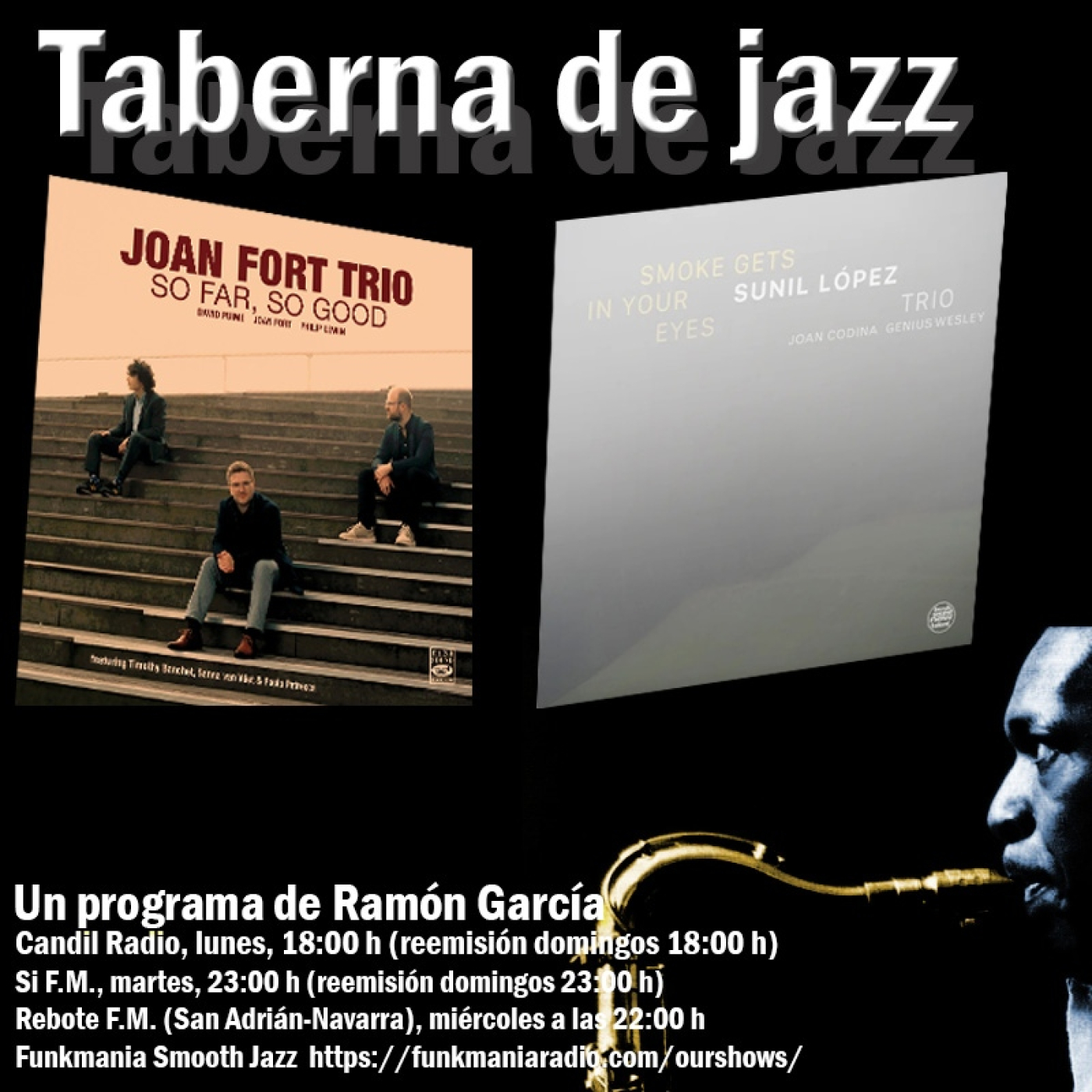 Taberna de JAZZ - 10x17 - Joan Fort - Sunil Lopez
