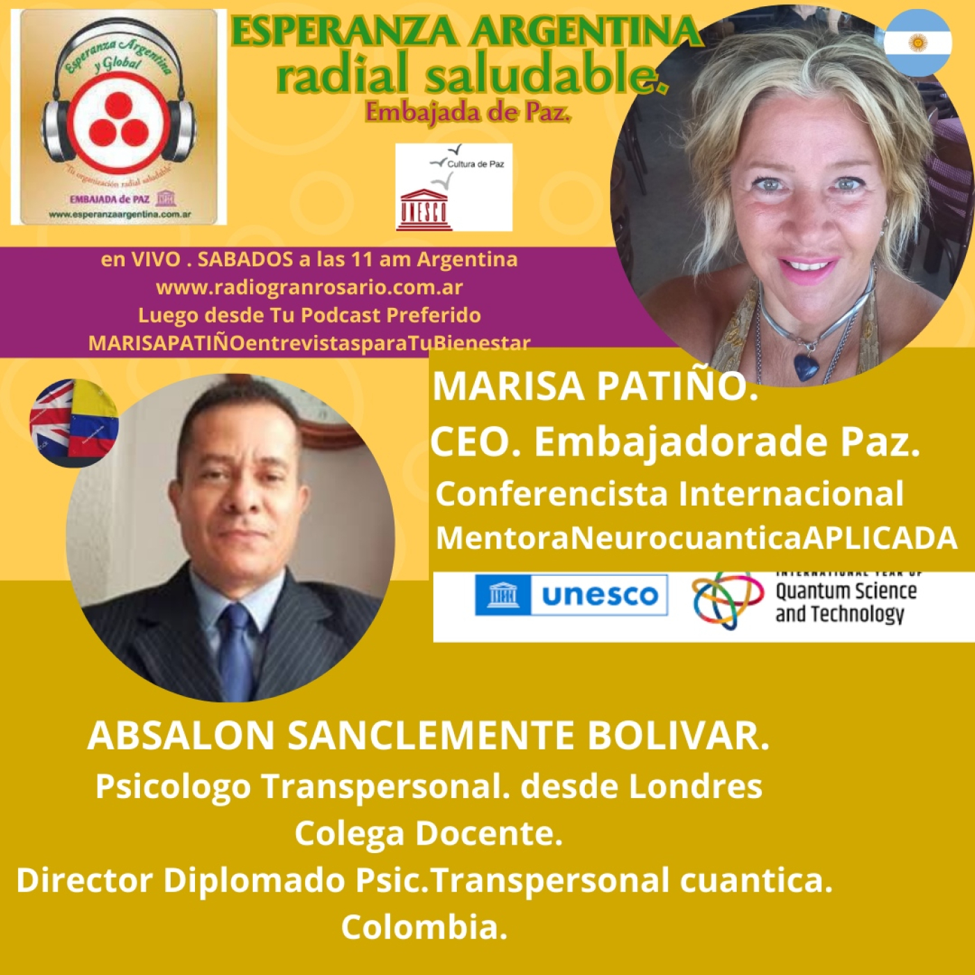 MARISAPATIÑO,entrevistas para TU BIENESTAR