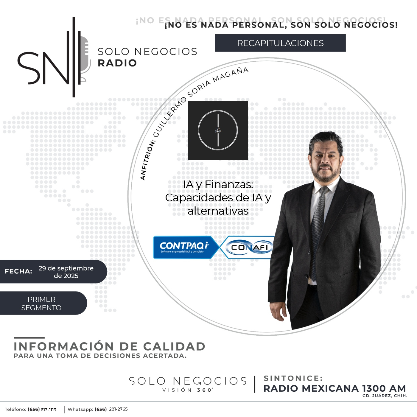 [SNR] Primer segmento de Solo Negocios Radio del 29 de septiembre de 2025 episode artwork
