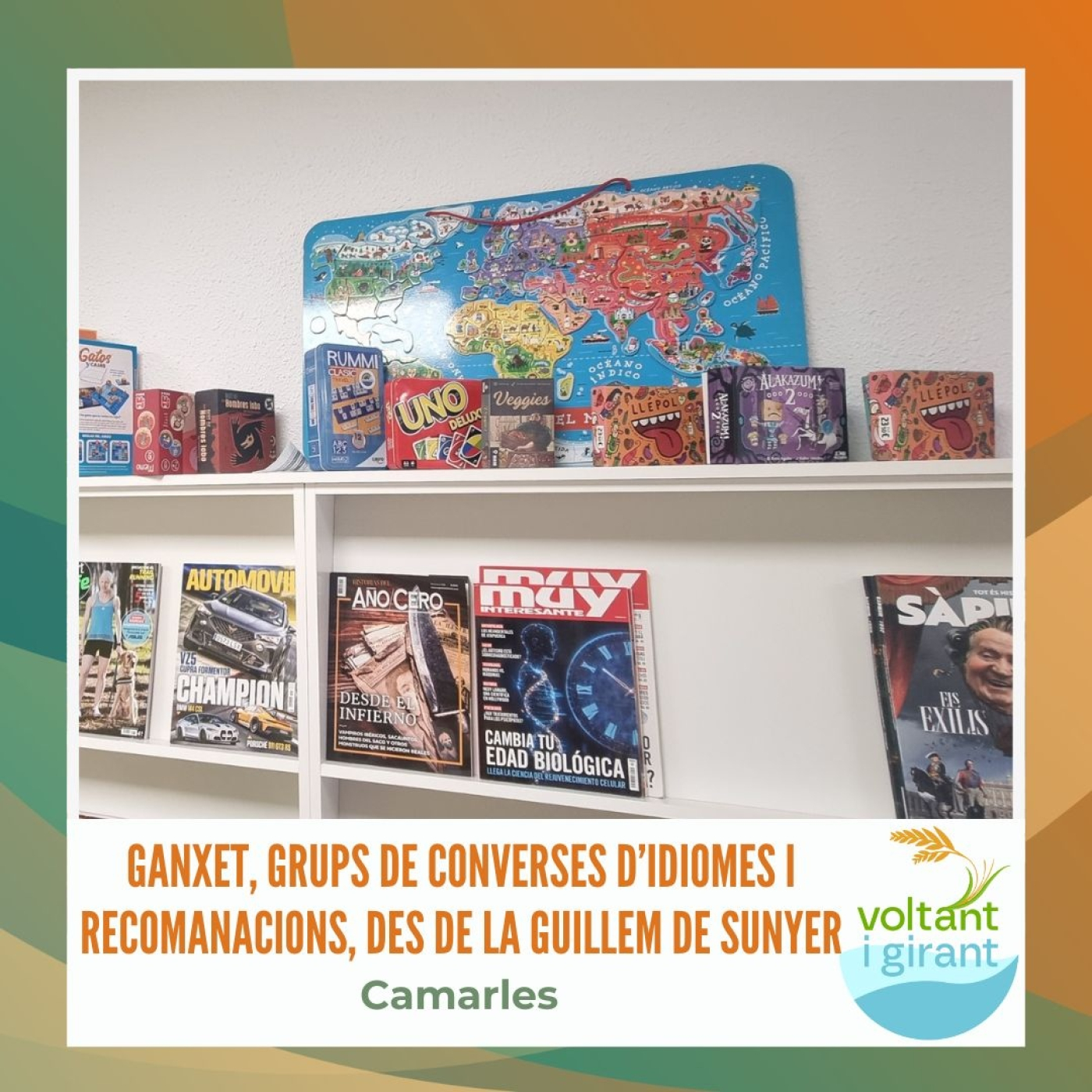 Ganxet, grups de converses d’idiomes i recomanacions, des de la Guillem de Sunyer episode artwork