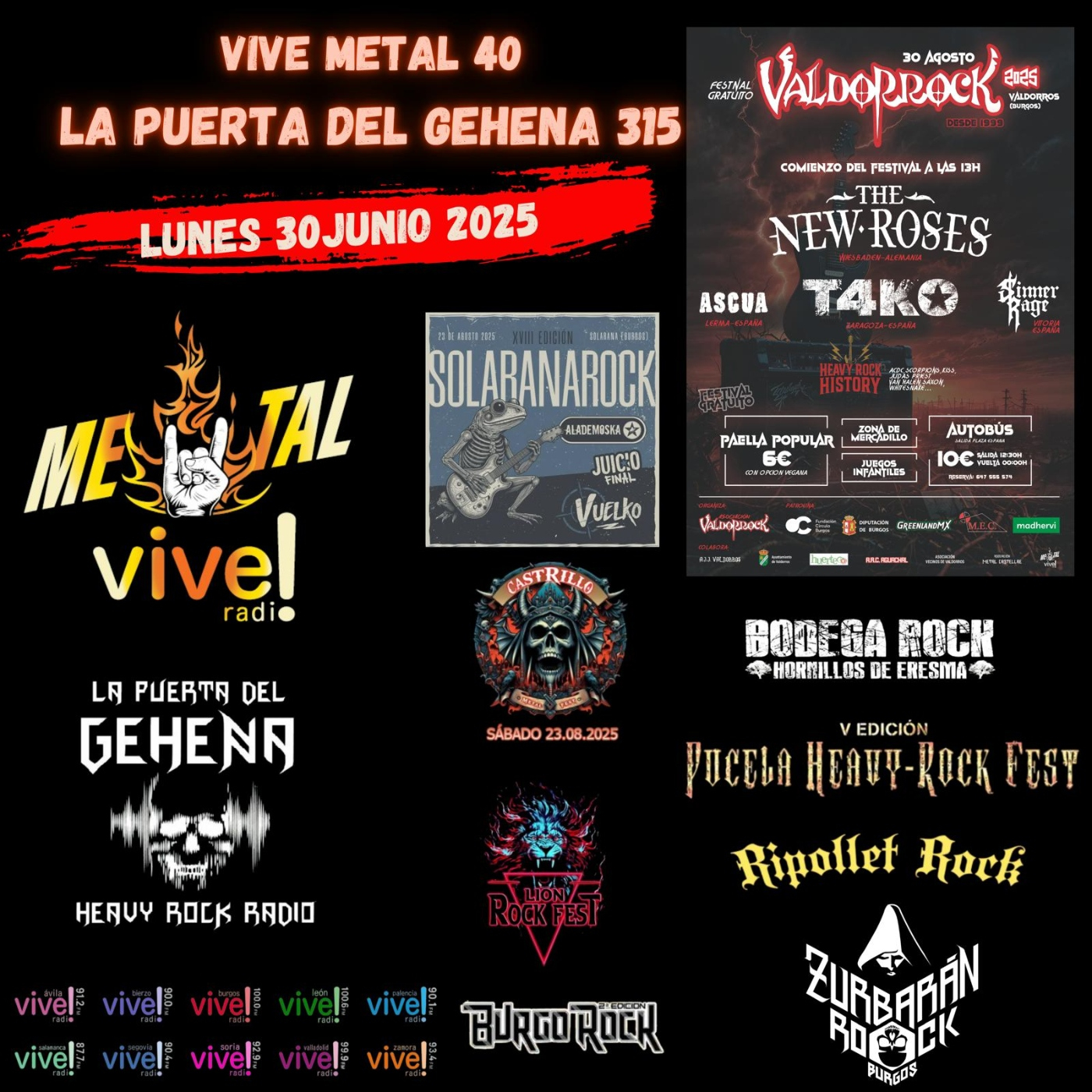 VIVE METAL Y LA PUERTA DEL GEHENA
