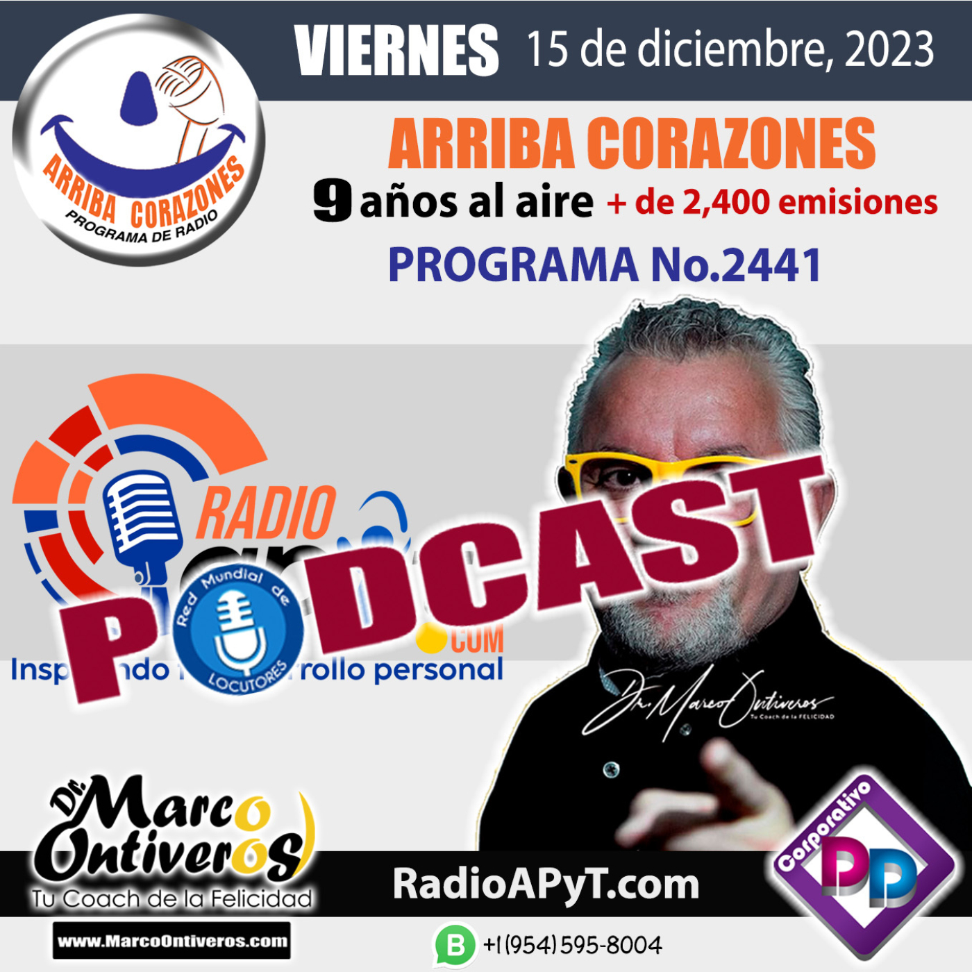 2441-arriba-corazones-2023-12-15-VIERNES-LoMejorDeLaSemana episode artwork