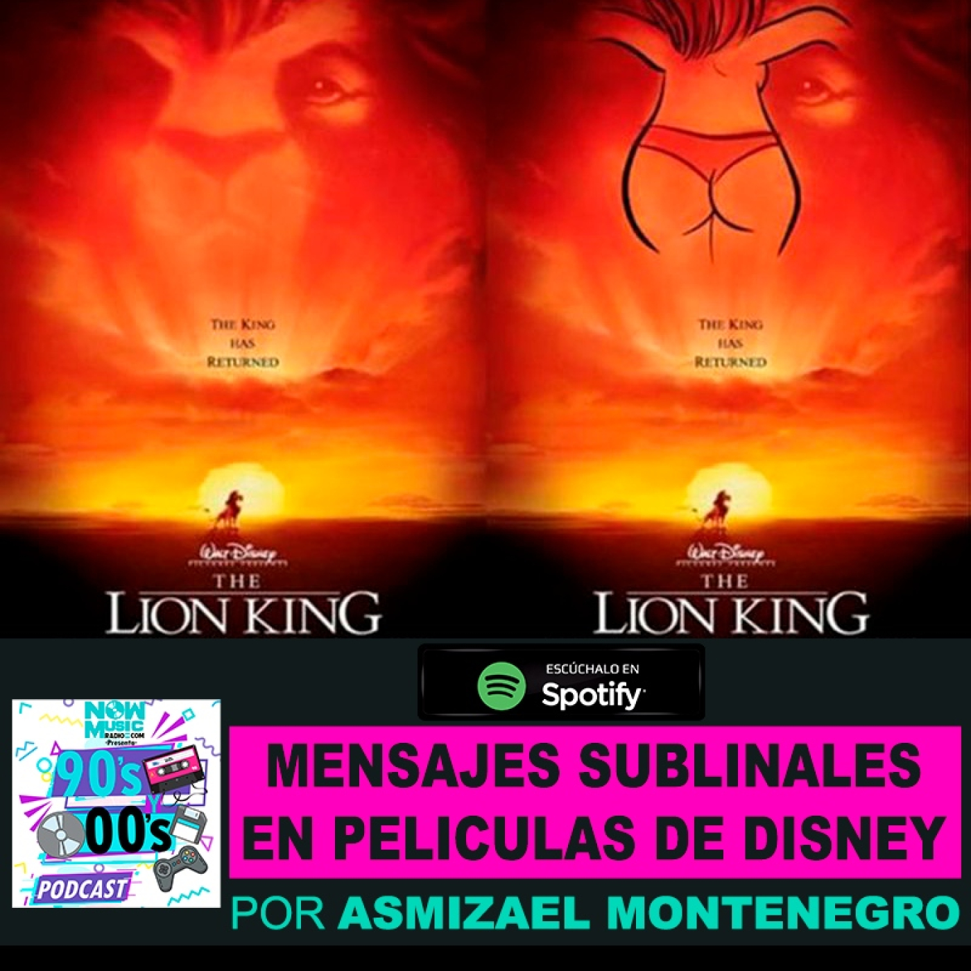 Mensajes subliminales en películas de Disney