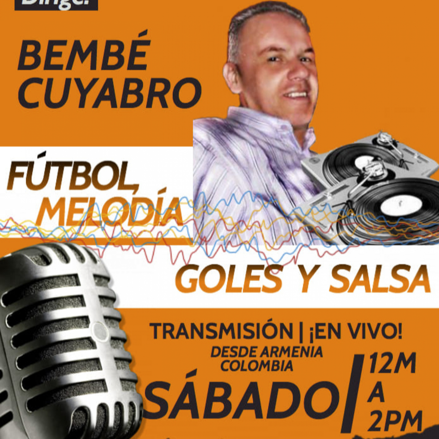 FUTBOL, MELODIA, GOLES y SALSA.