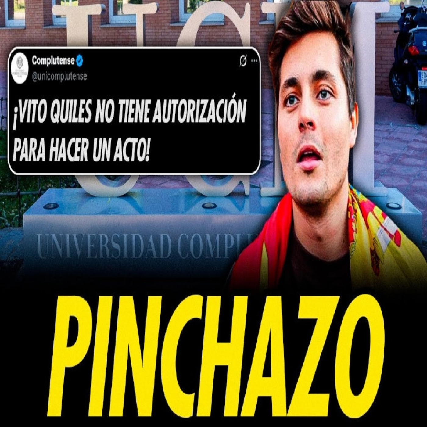VITO QUILES HACE EL RIDÍCULO EN LA UNIVERSIDAD COMPLUTENSE VITO QUILES HACE EL RIDÍCULO EN LA UNIVERSIDAD COMPLUTENSE