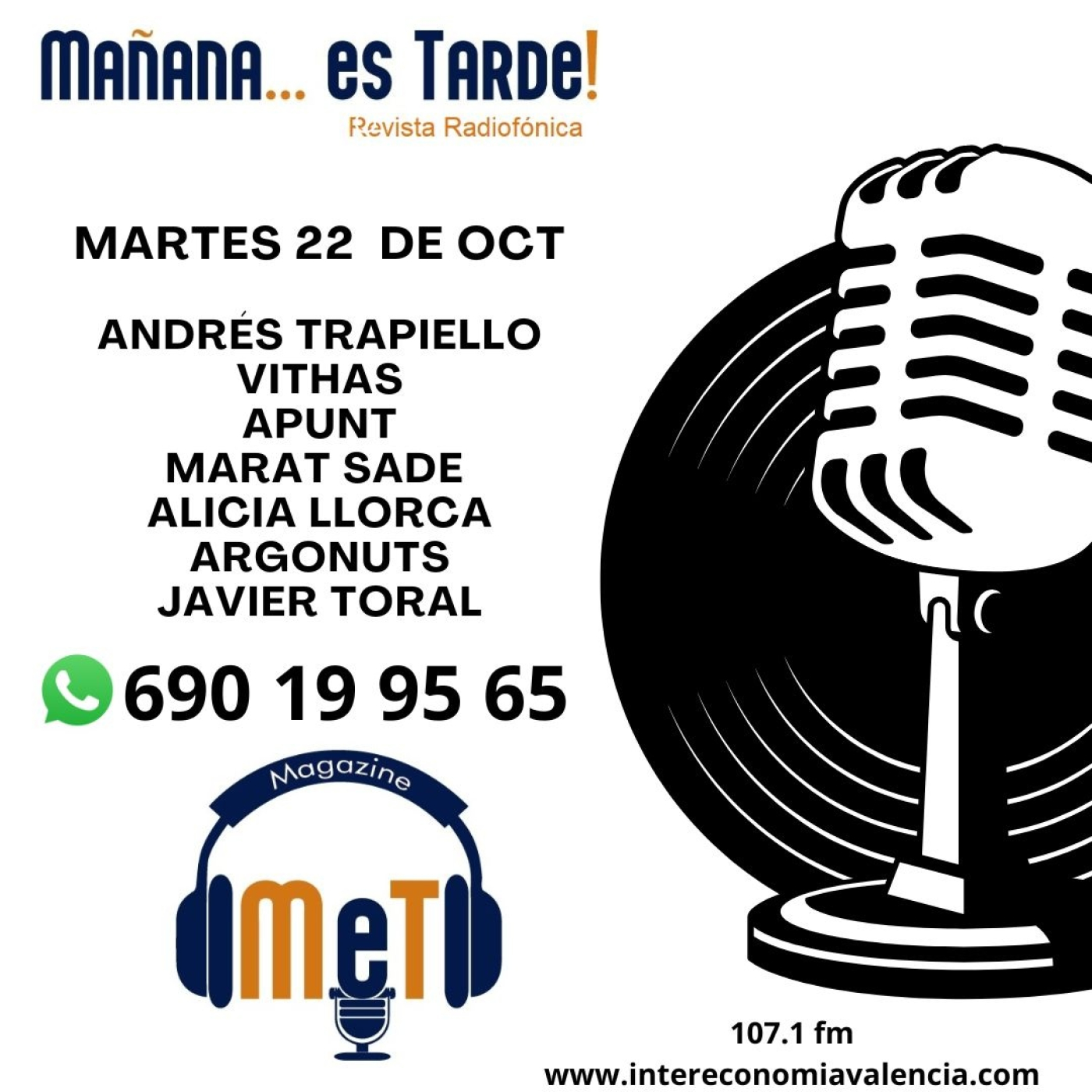 MAÑANA ES TARDE!!! MET