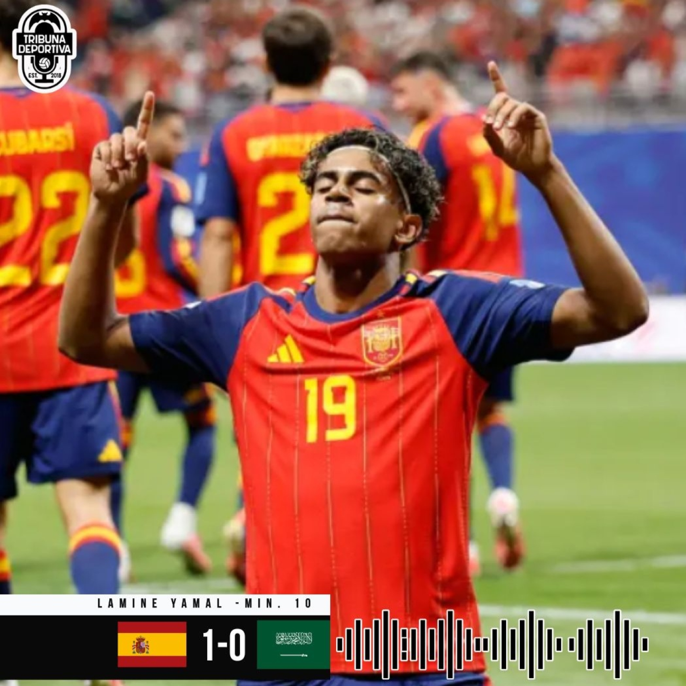 GOL | Lamine Yamal España 1 - 0 Arabia Saudita J2 Mundial episode artwork