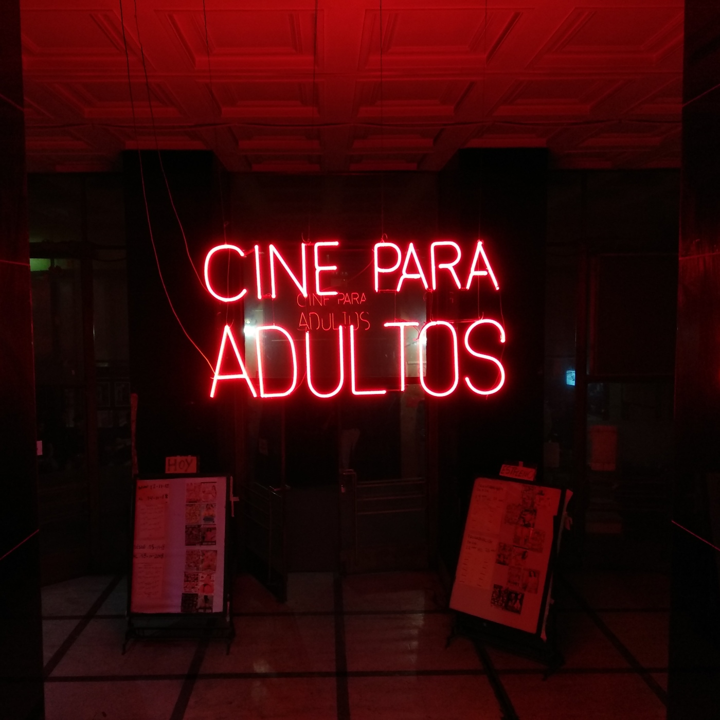 Volví al cine quería experimentar más. BY P3