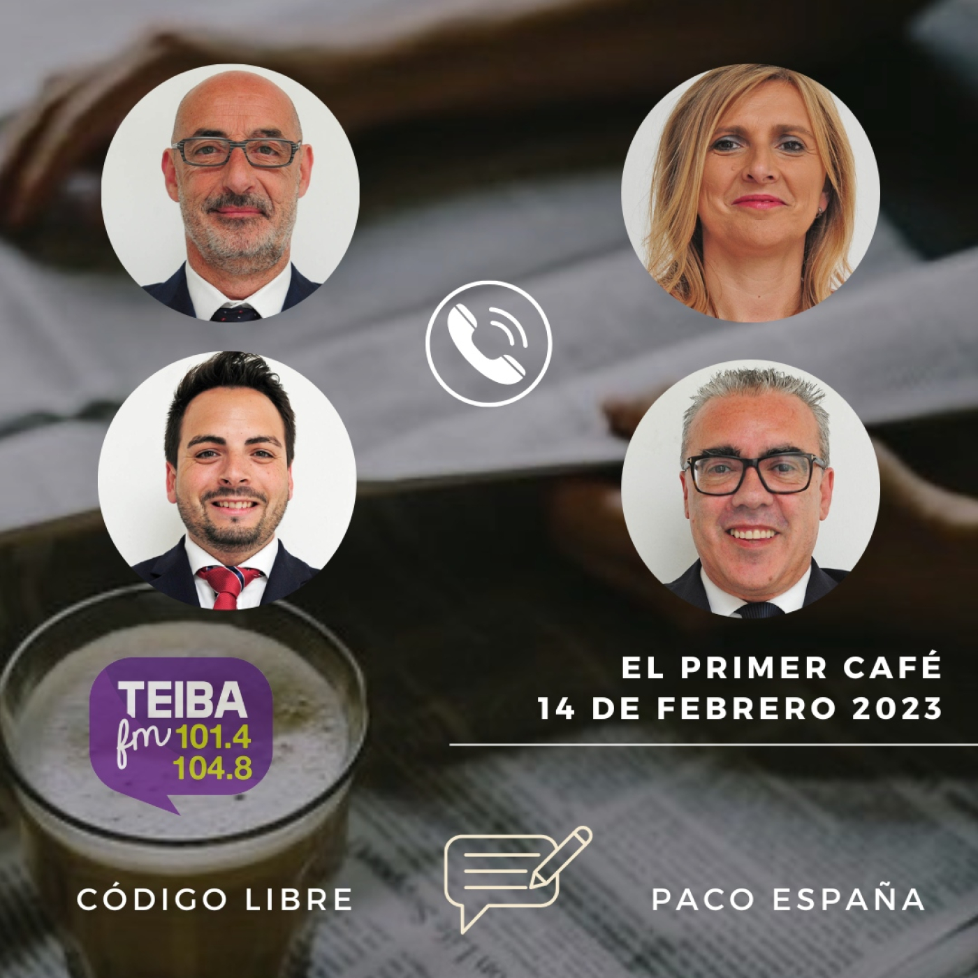 El Primer Café 14/02/2023 episode artwork
