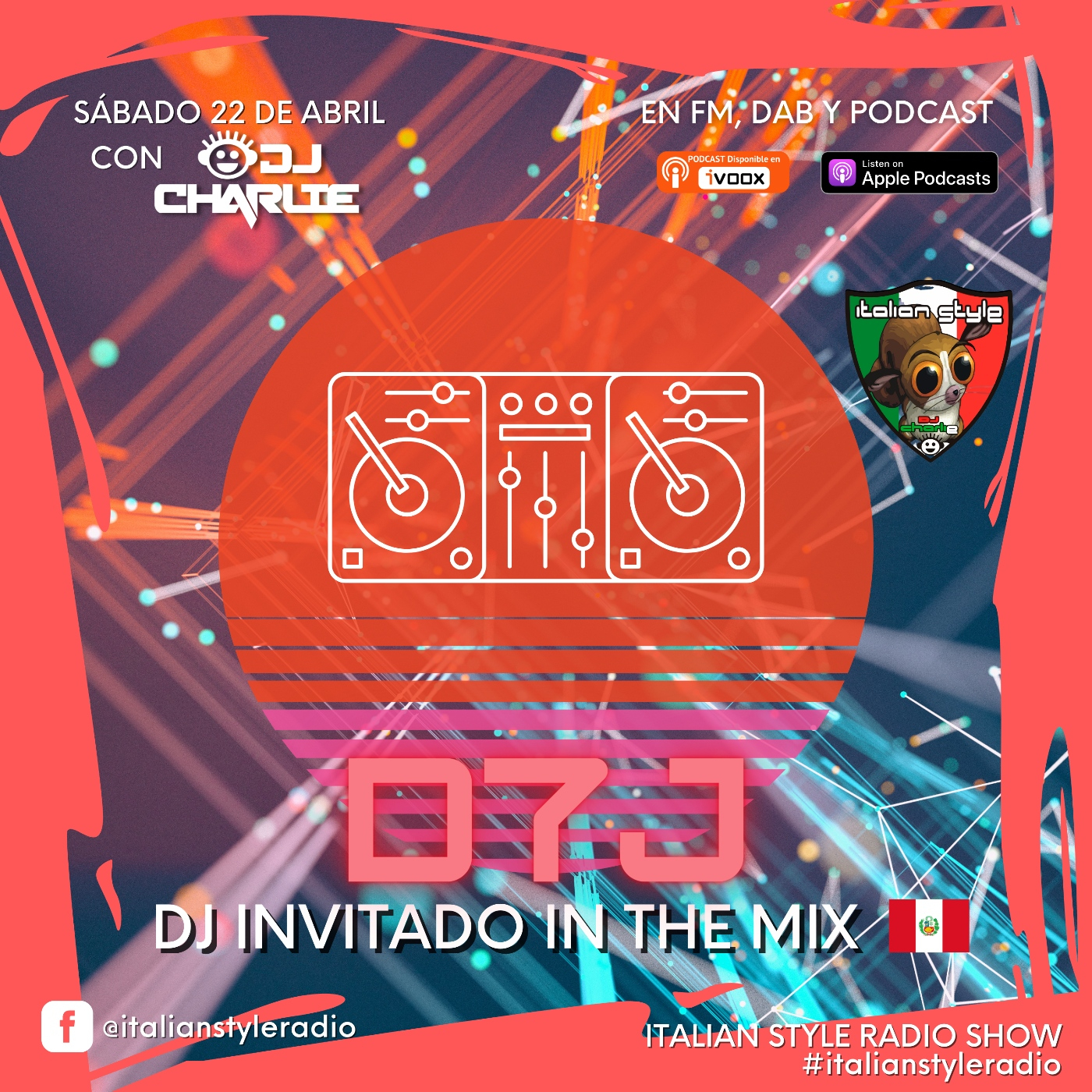 ITALIAN STYLE radio show 878 22-04-2023 episode artwork
