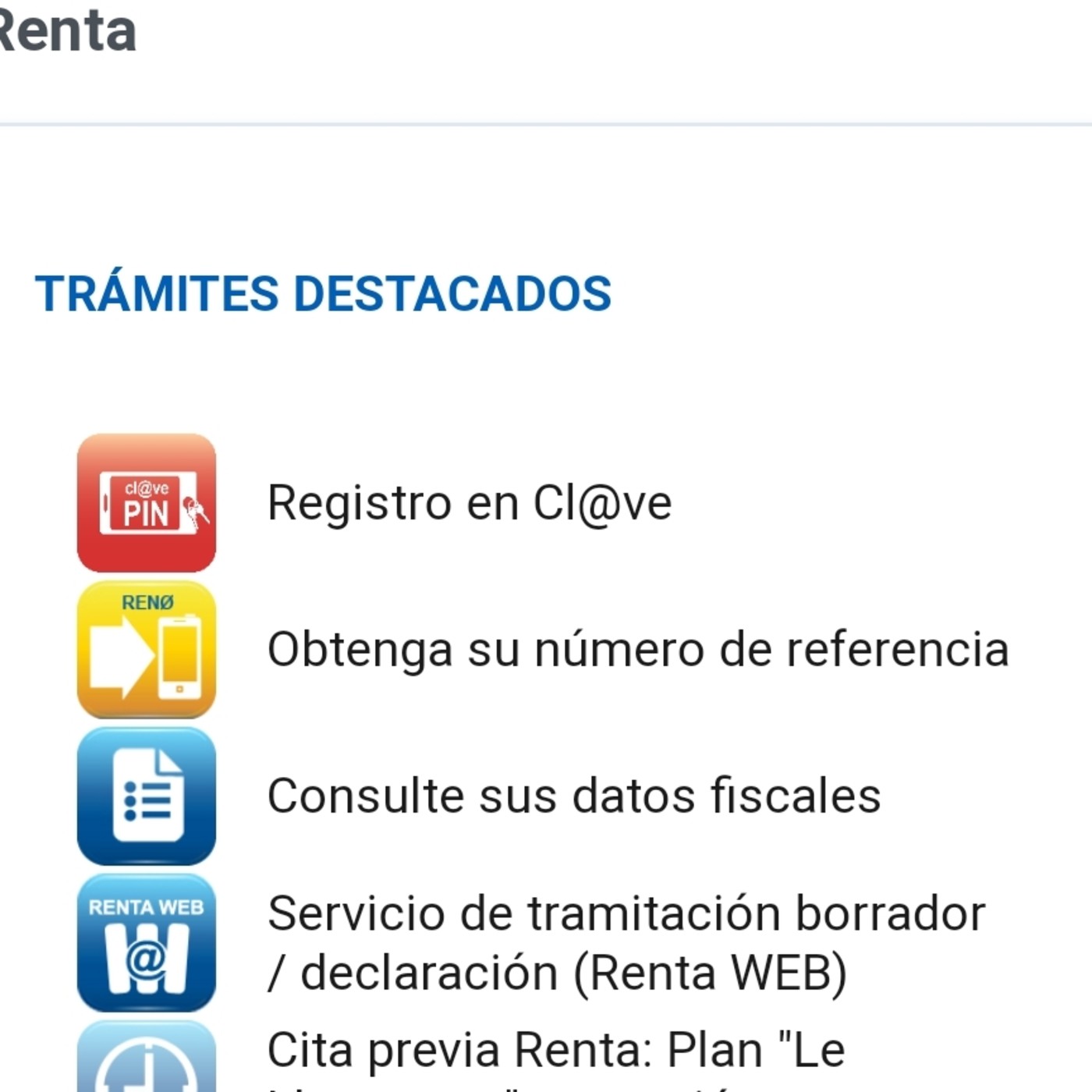 RENTA 2019