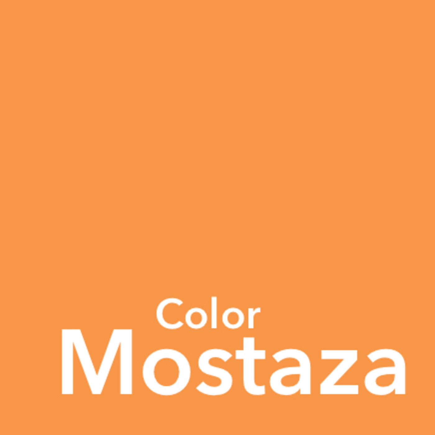 Color Mostaza