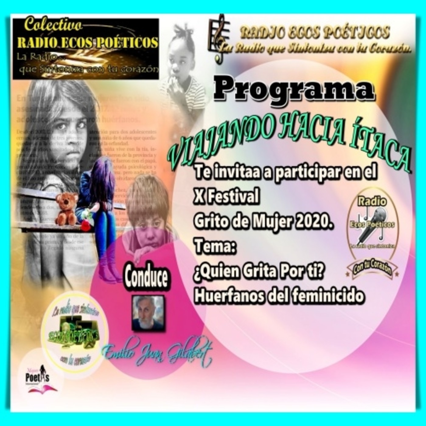 GRITO DE MUJER - HUÉRFANOS DEL FEMINICIDIO- ÍTACA 