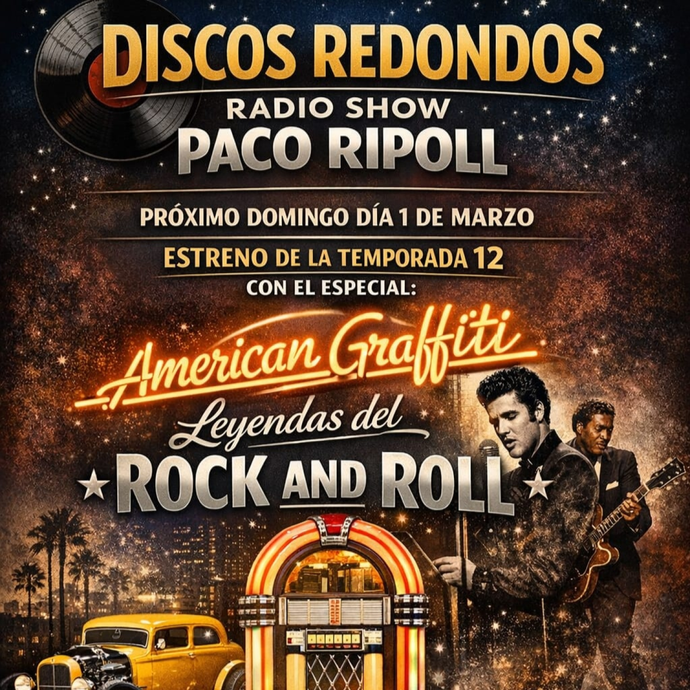 DISCOS REDONDOS ESPECIAL AMERICAN GRAFFITTI podcast artwork