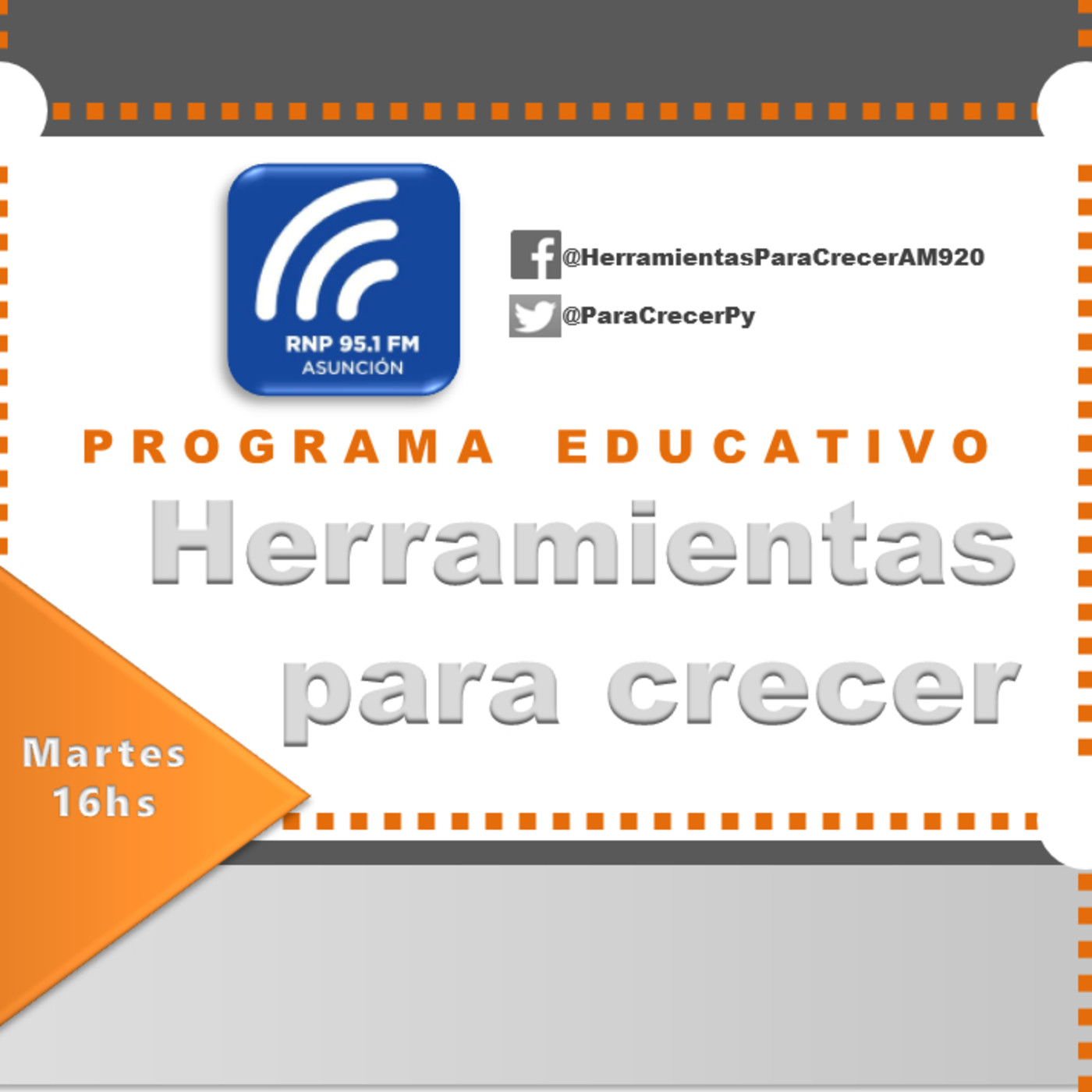Herramientas para Crecer 2020 Año 3 95.1FM RNPy
