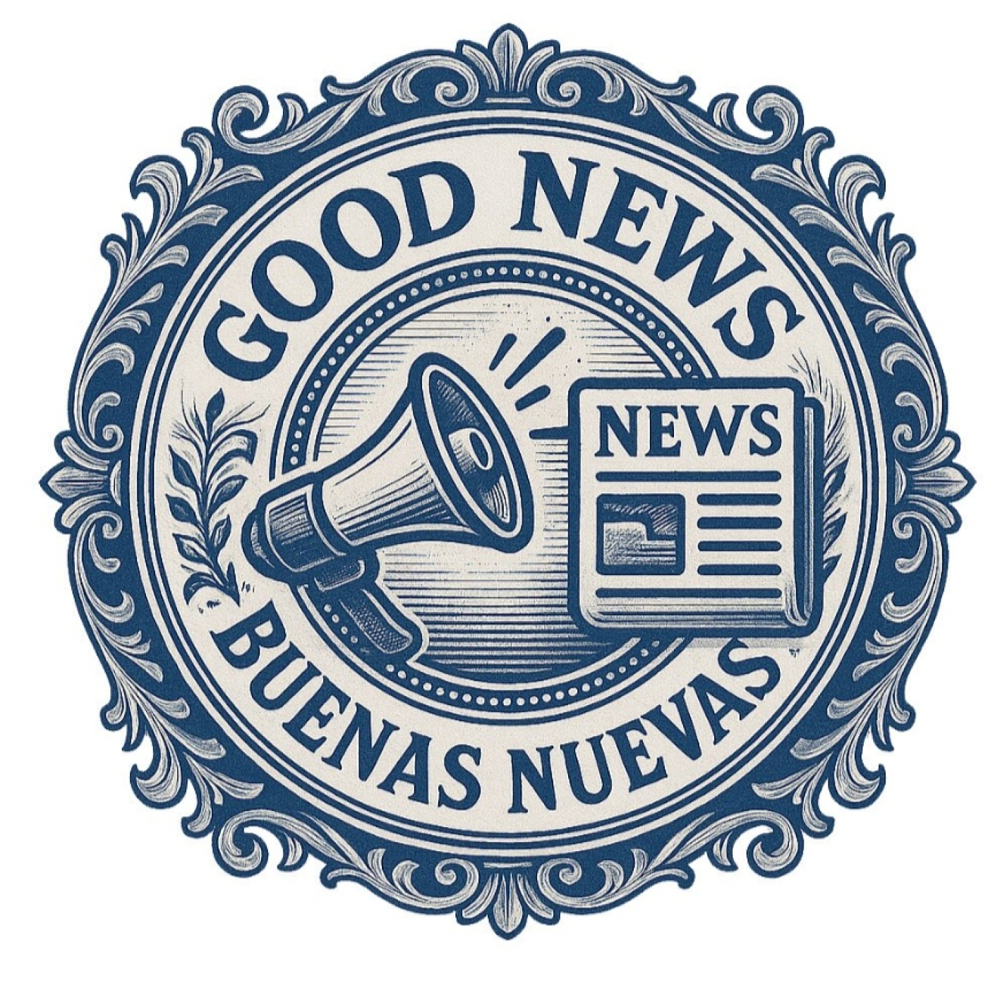 The GOOD NEWS (Las Buenas Nuevas) podcast artwork